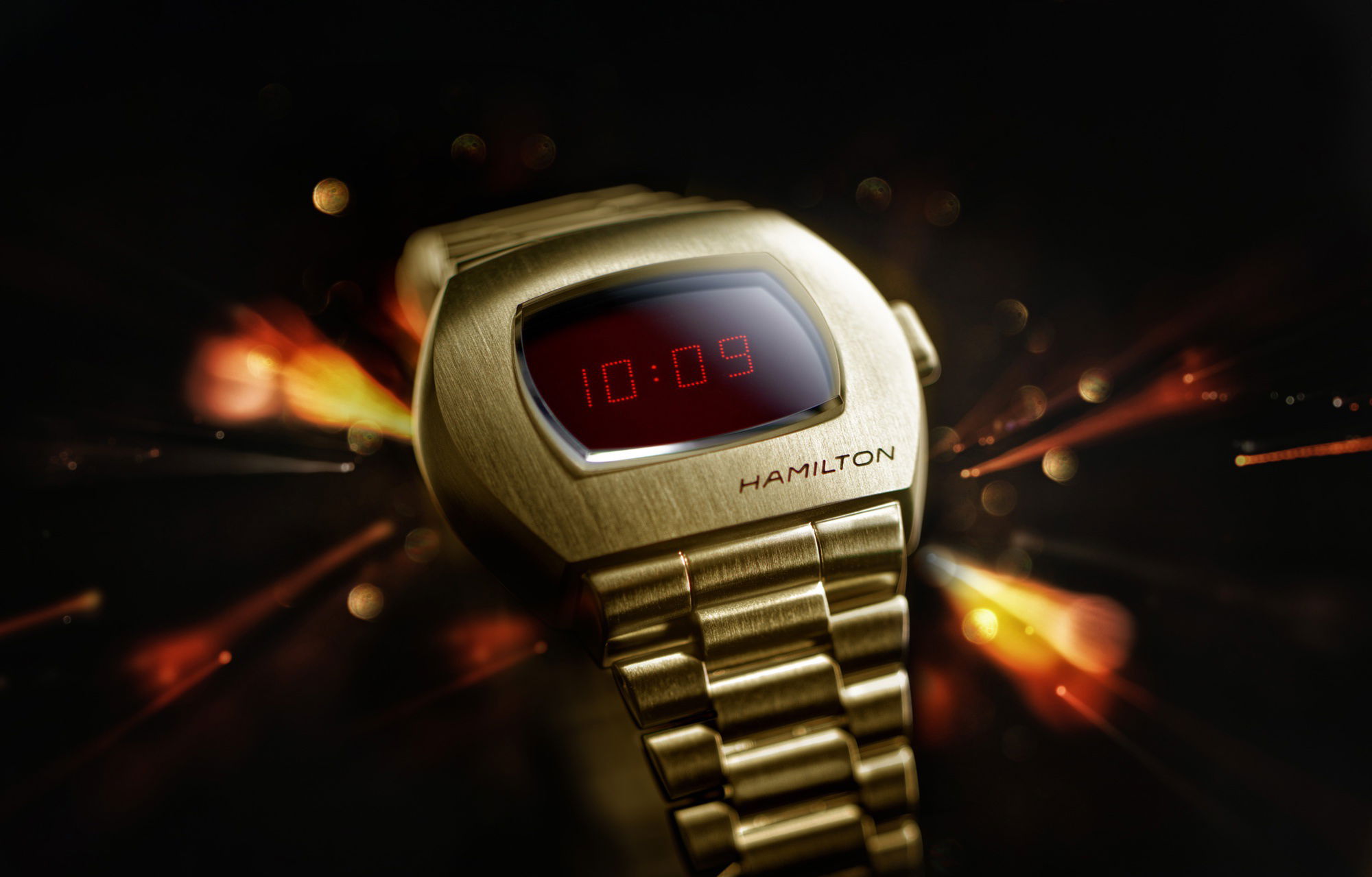 Hamilton American Classic PSR Digital Quartz H52424130 3