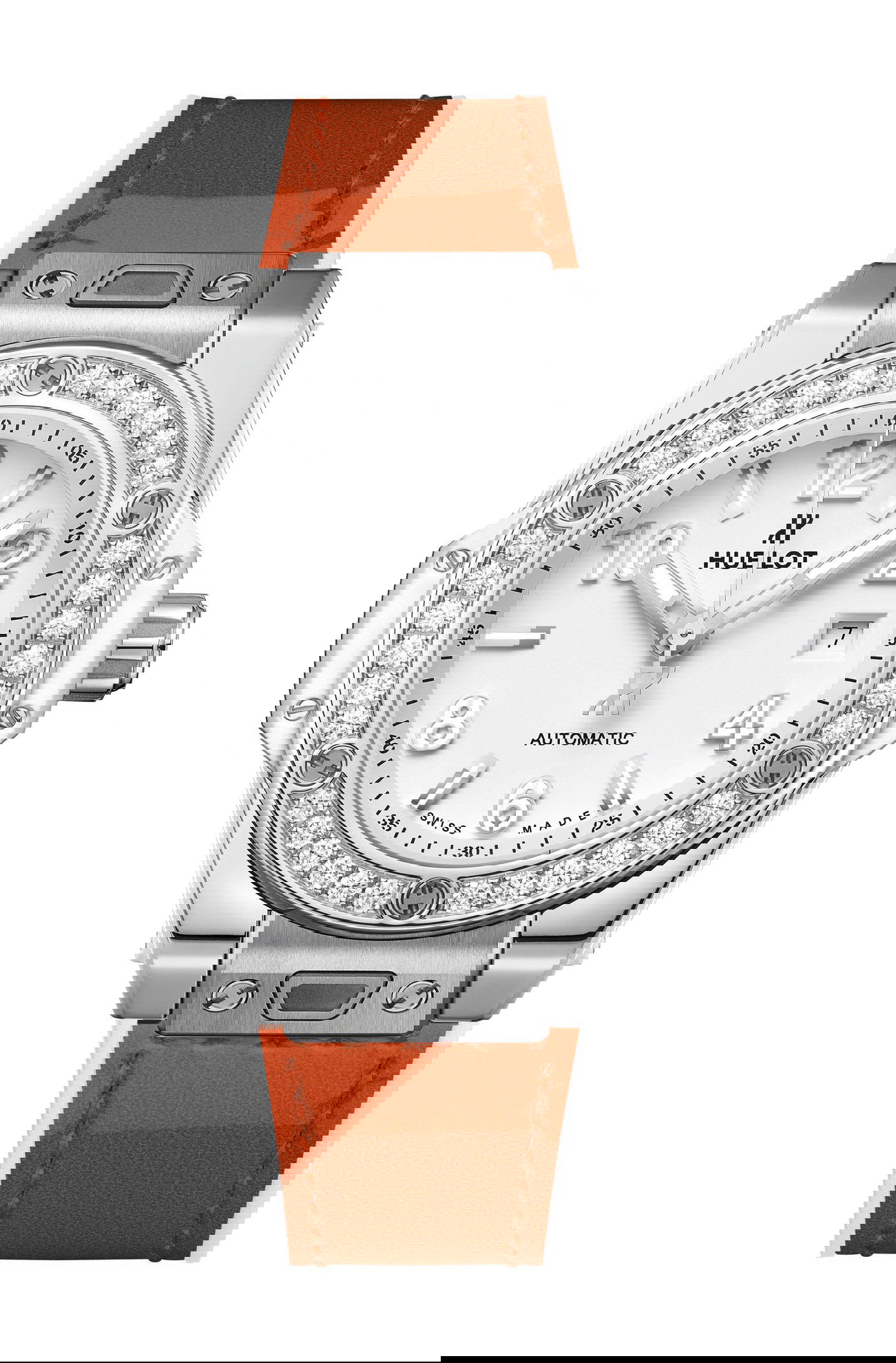 Hublot Big Bang One Click Steel White Diamond 33mm 485.SE.2010.RW.1204 3