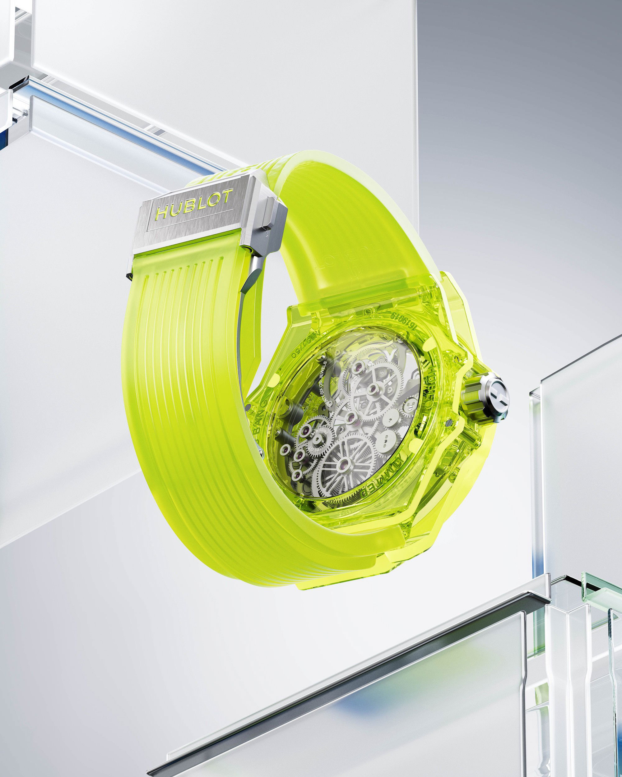 Hublot Big Bang Tourbillon Saxem Yellow Neon 429.JY.0120.RT 3