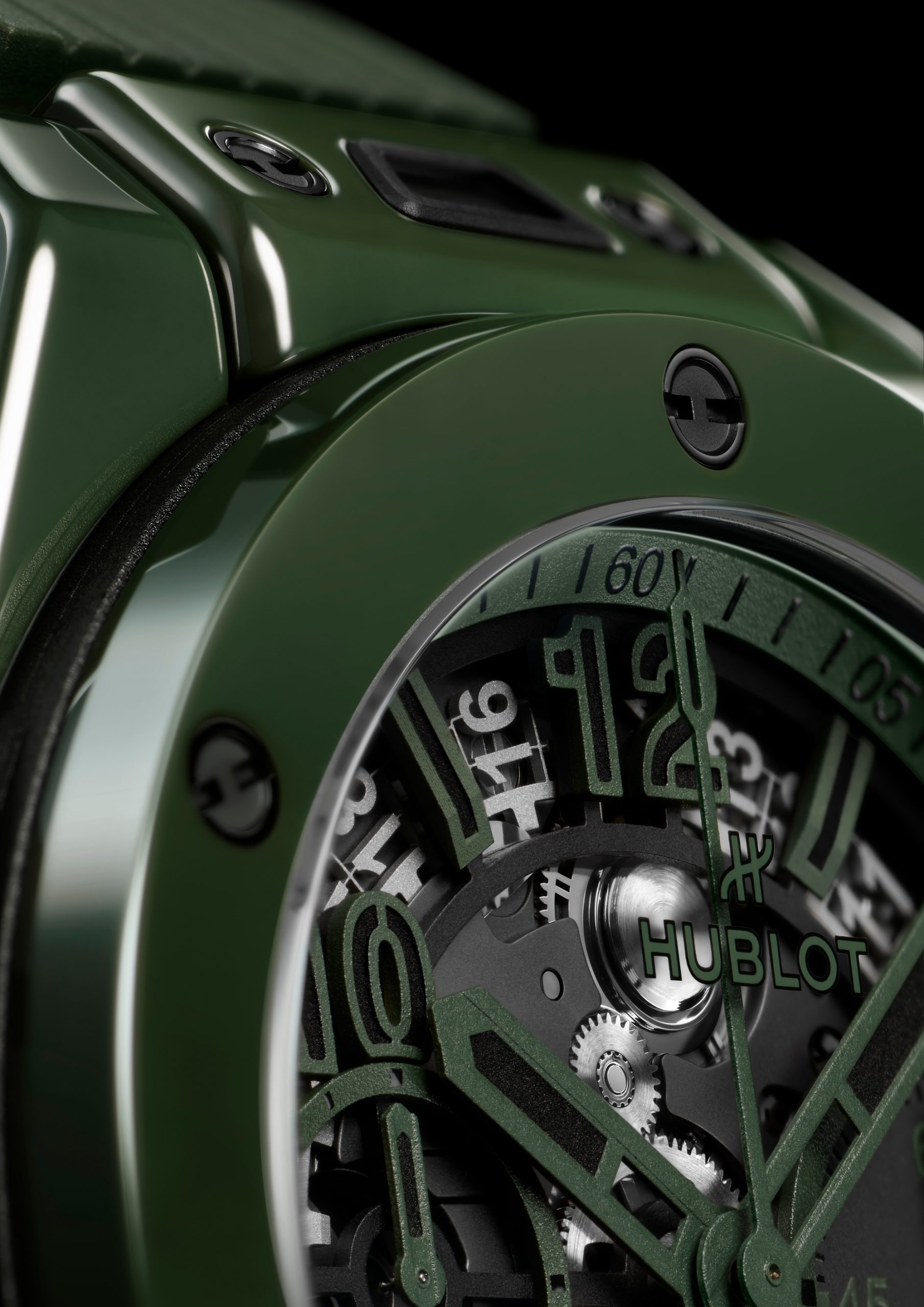 Hublot Big Bang Unico Dark Green Ceramic 442.GX.5210.RX 3