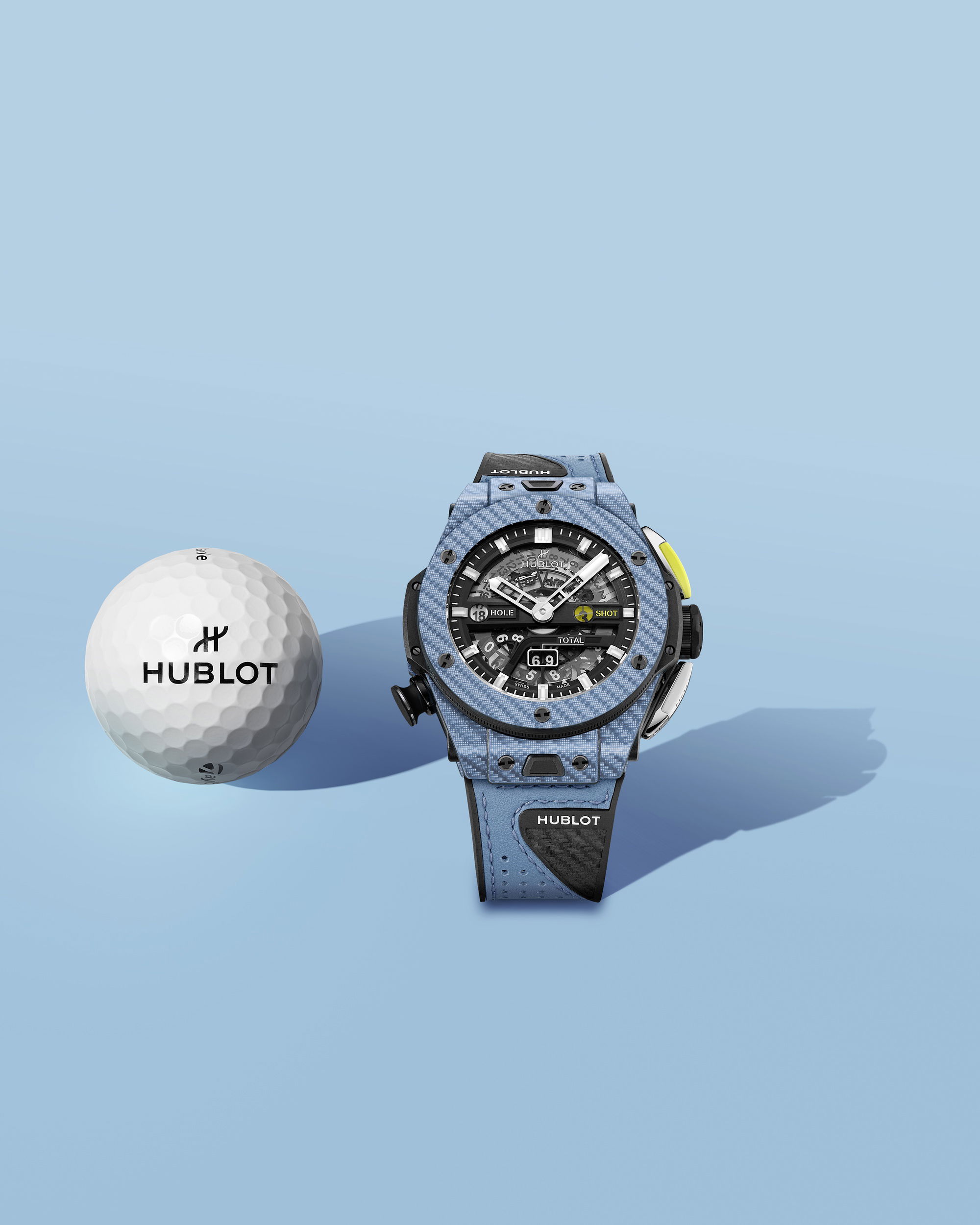 Hublot Big Bang Unico Golf Sky Blue Carbon 416.YE.1120.VR 3