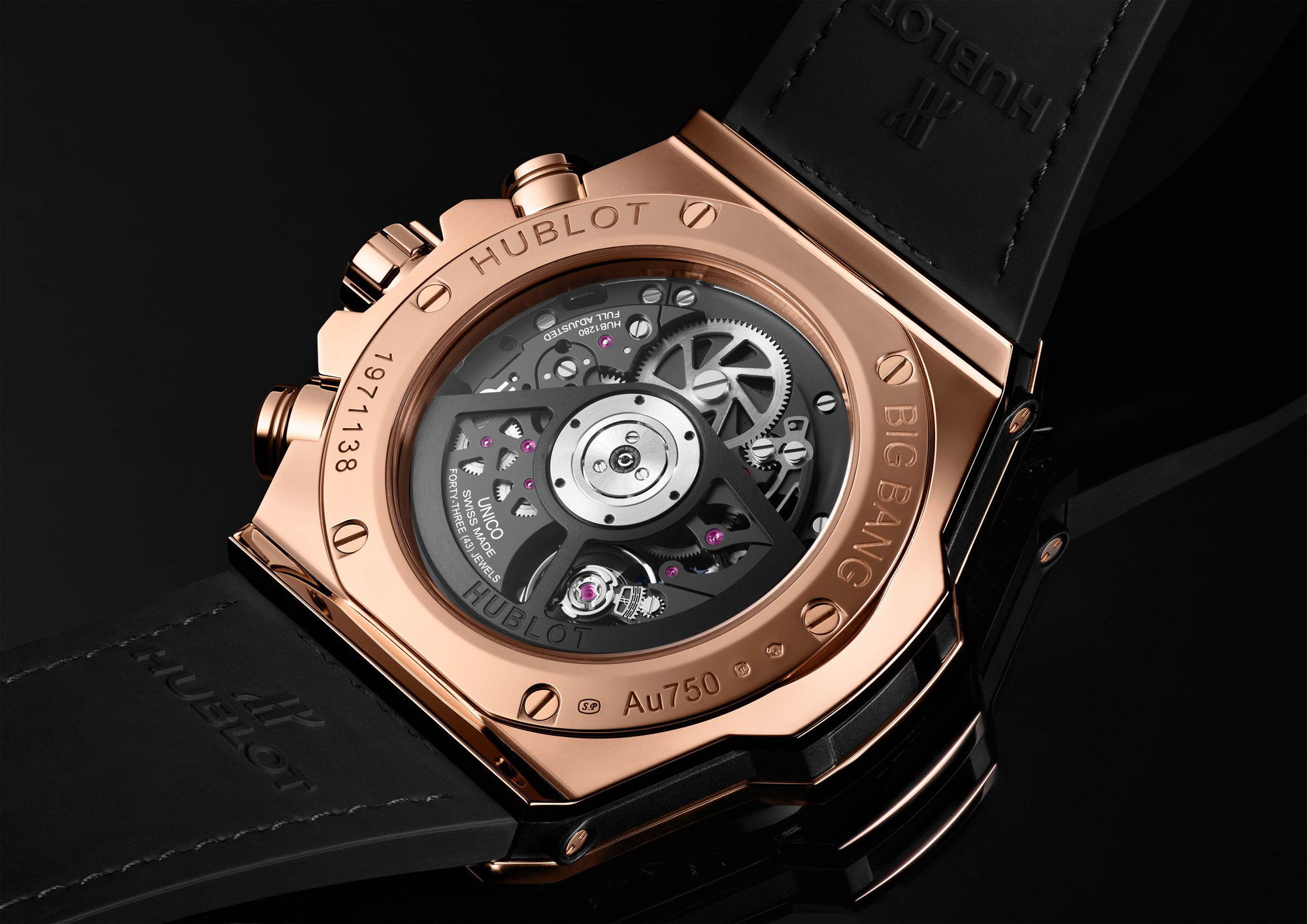 IMG_9086 Hublot Big Bang Unico High Jewellery King Gold Rainbow 421.OX.9099.LR.9999 3