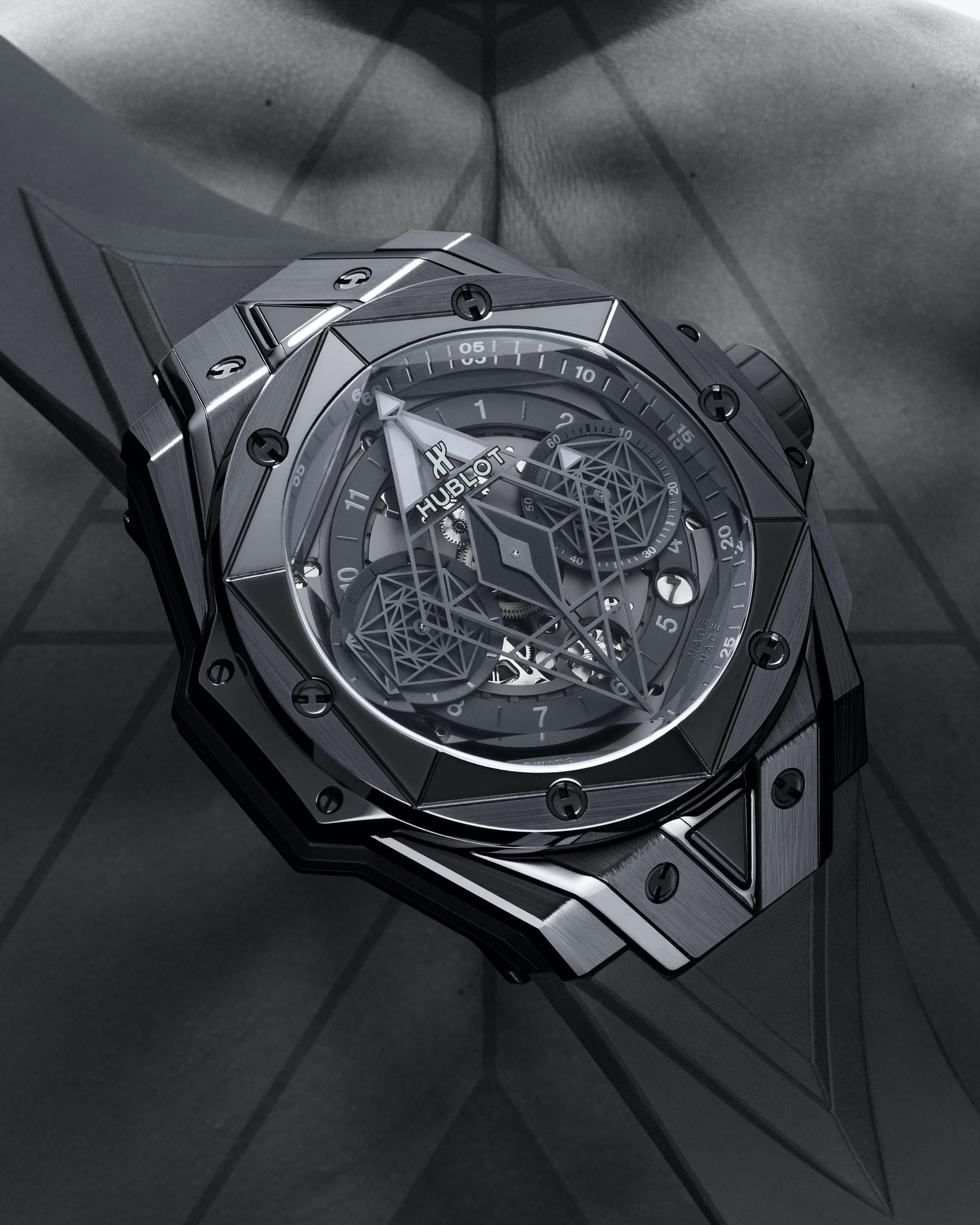IMG_9086 Hublot Big Bang Unico Sang Bleu II All Black 418.CX.1114.RX.MXM20 3
