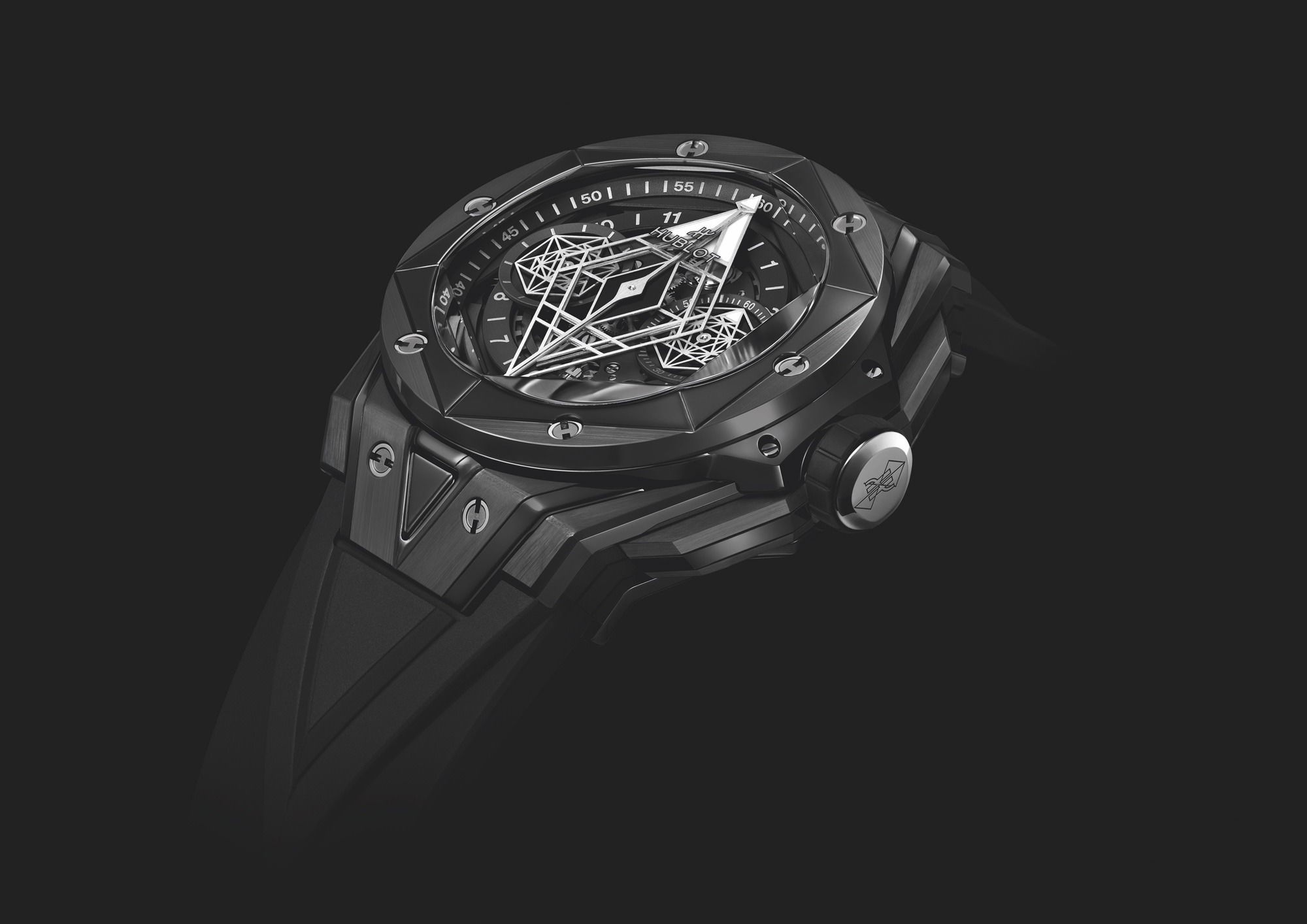 IMG_9086 Hublot Big Bang Unico Sang Bleu II Black Magic 418.CX.1107.RX.MXM22 3