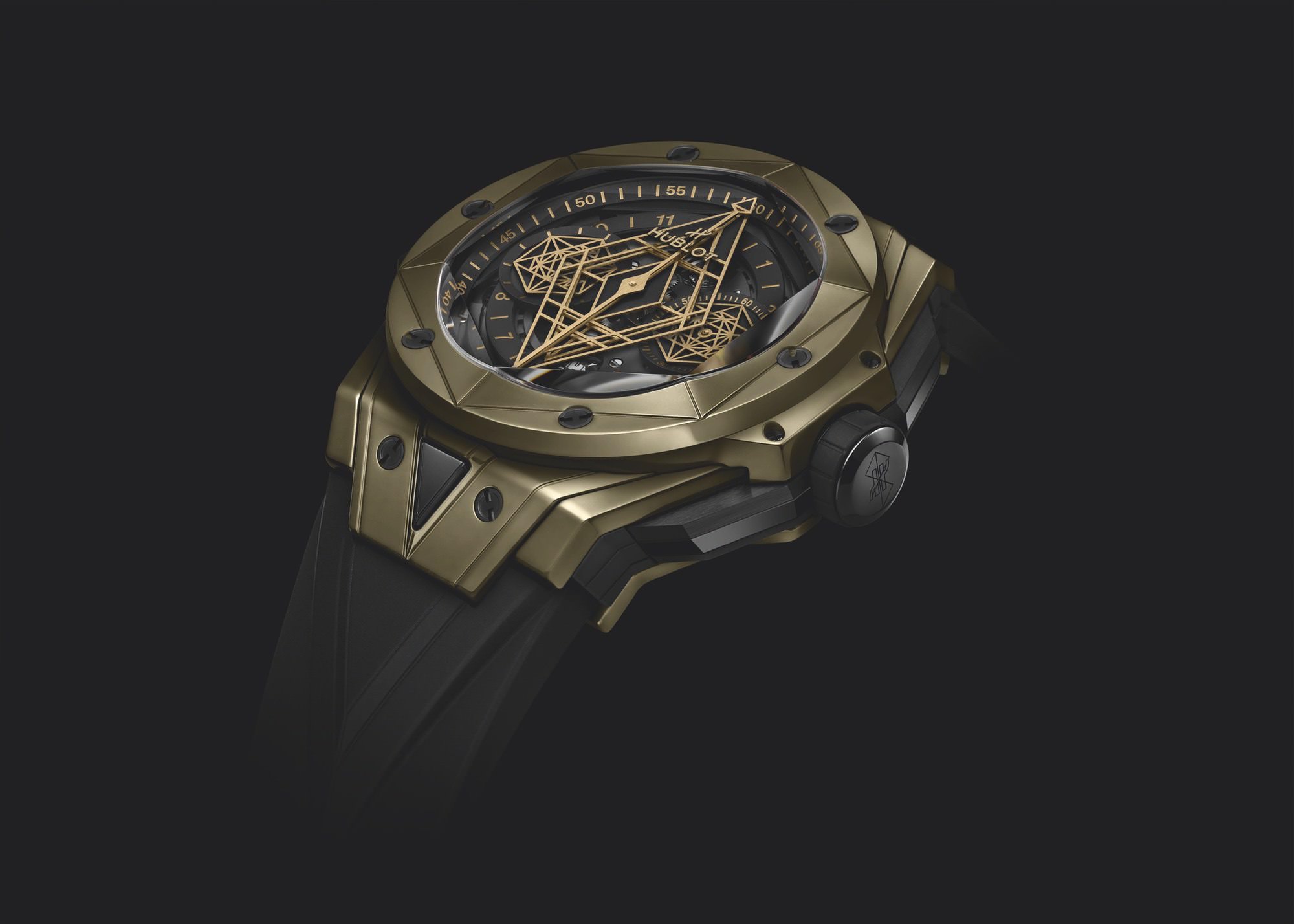 Hublot Big Bang Unico Sang Bleu II Magic Gold 418.MX.1103.RX.MXM22 3