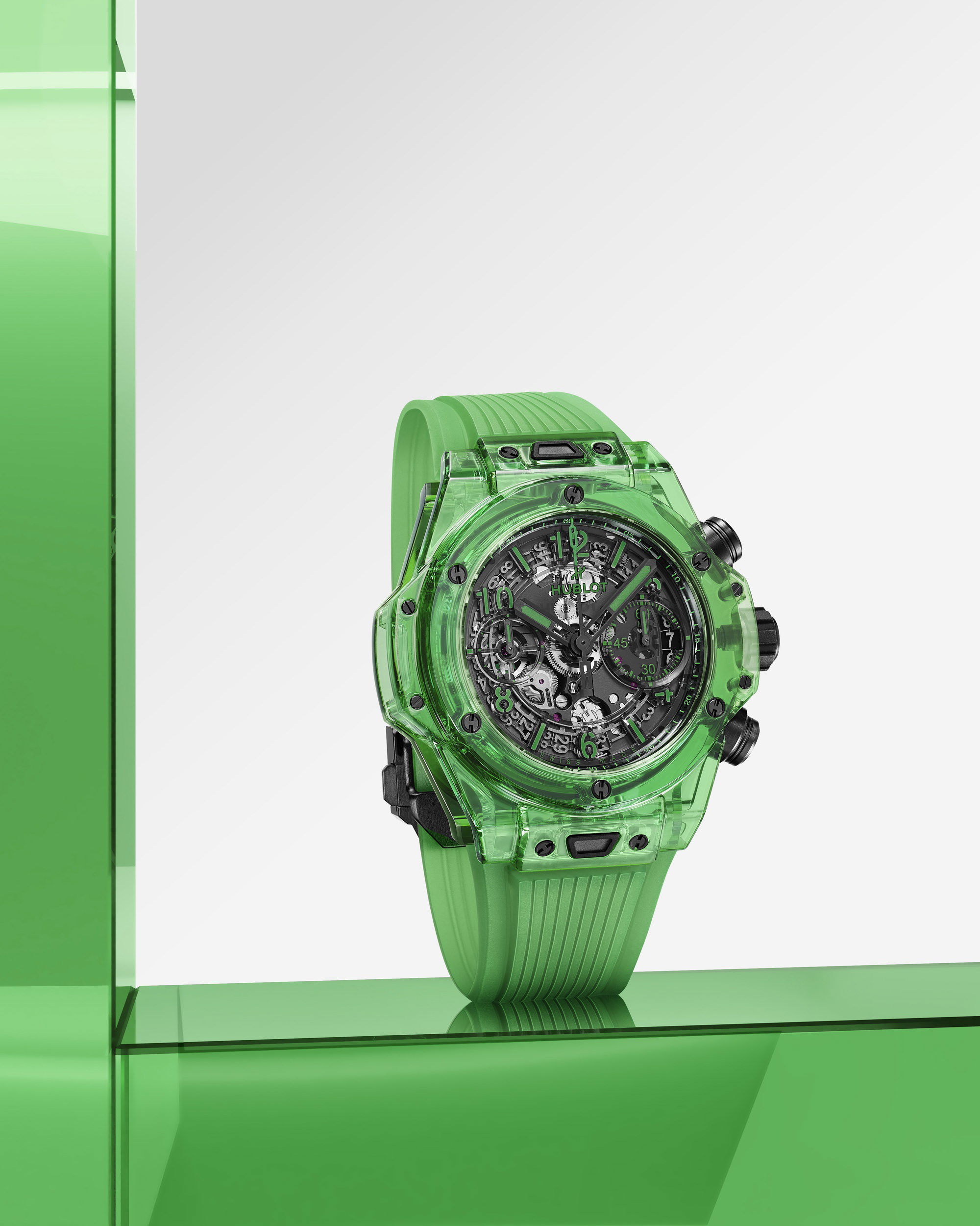 IMG_9086 Hublot Big Bang Unico Saxem Green 441.JG.4990.RT 3