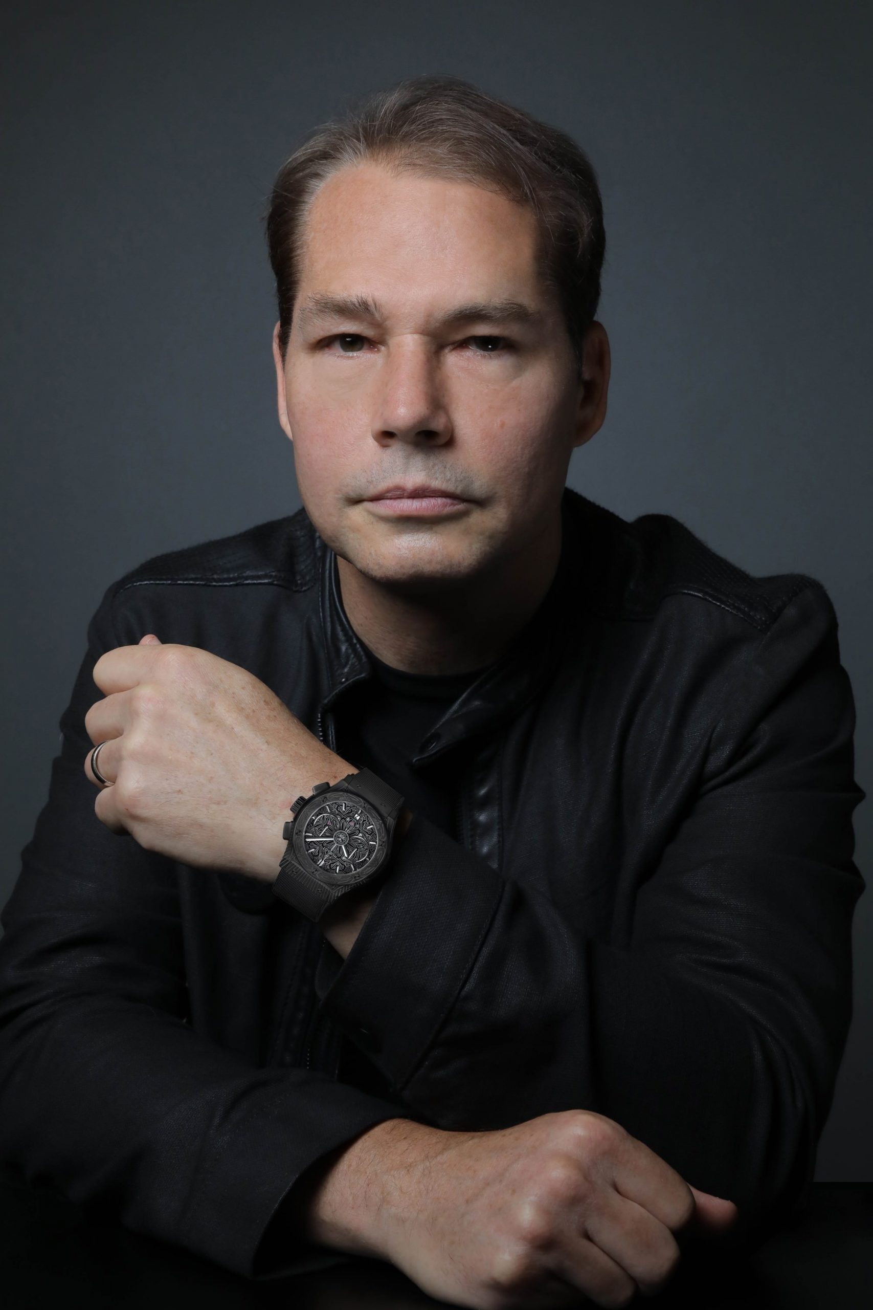 IMG_9086 Hublot Classic Fusion Aerofusion Chronograph All Black Shepard Fairey 525.CI.0117.RX.SHF22 3