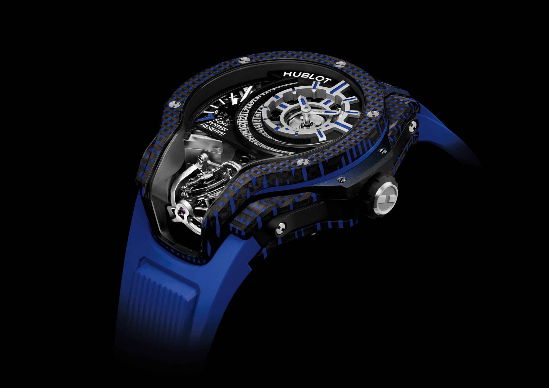 IMG_9086 Hublot MP-09 Tourbillon Bi-Axis 5 Days Power Reserve 3D Carbone 909.QDB.1120.RX 3