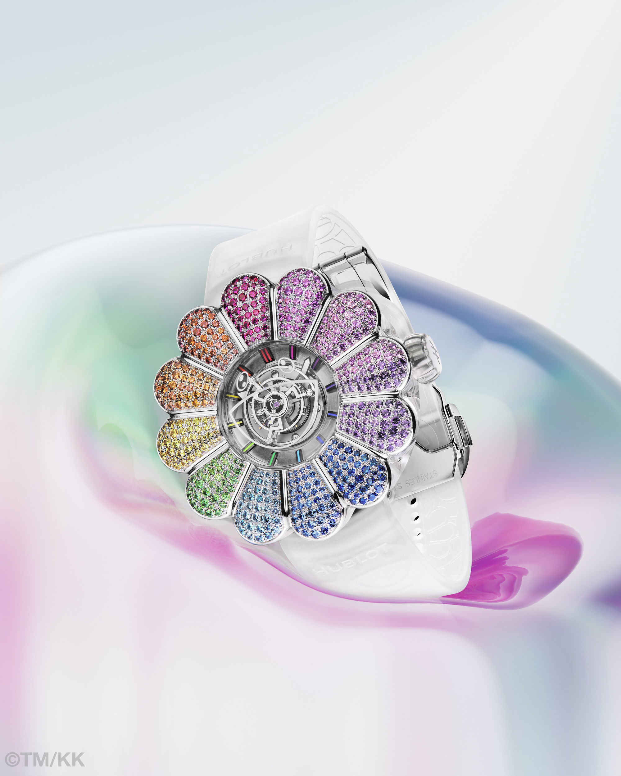 IMG_9086 Hublot MP-15 Takashi Murakami Tourbillon Sapphire Rainbow 915.JX.4802.RT.1199 3