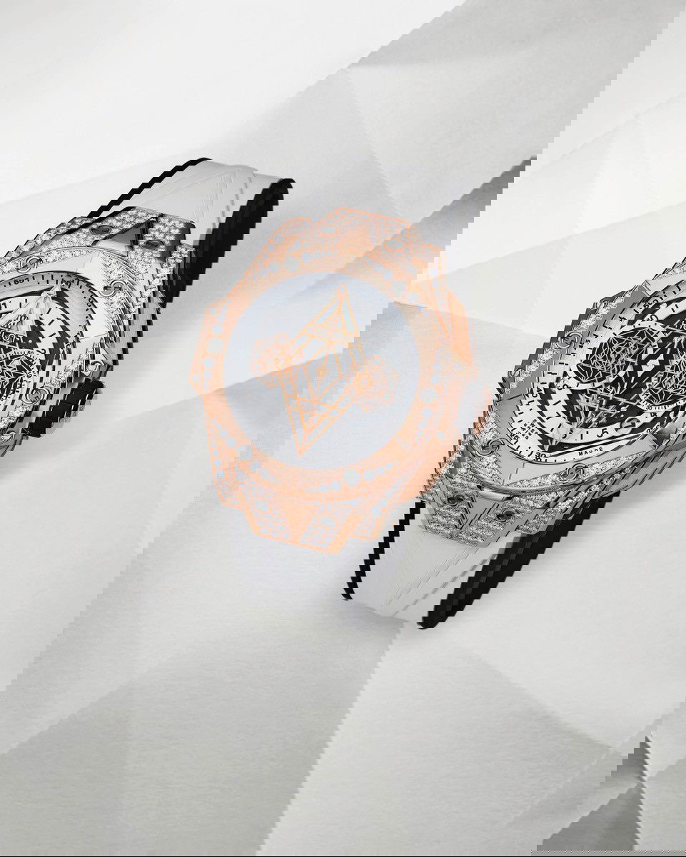 IMG_9086 Hublot Sang Bleu II King Gold White 418.OX.2001.RX.MXM20 3