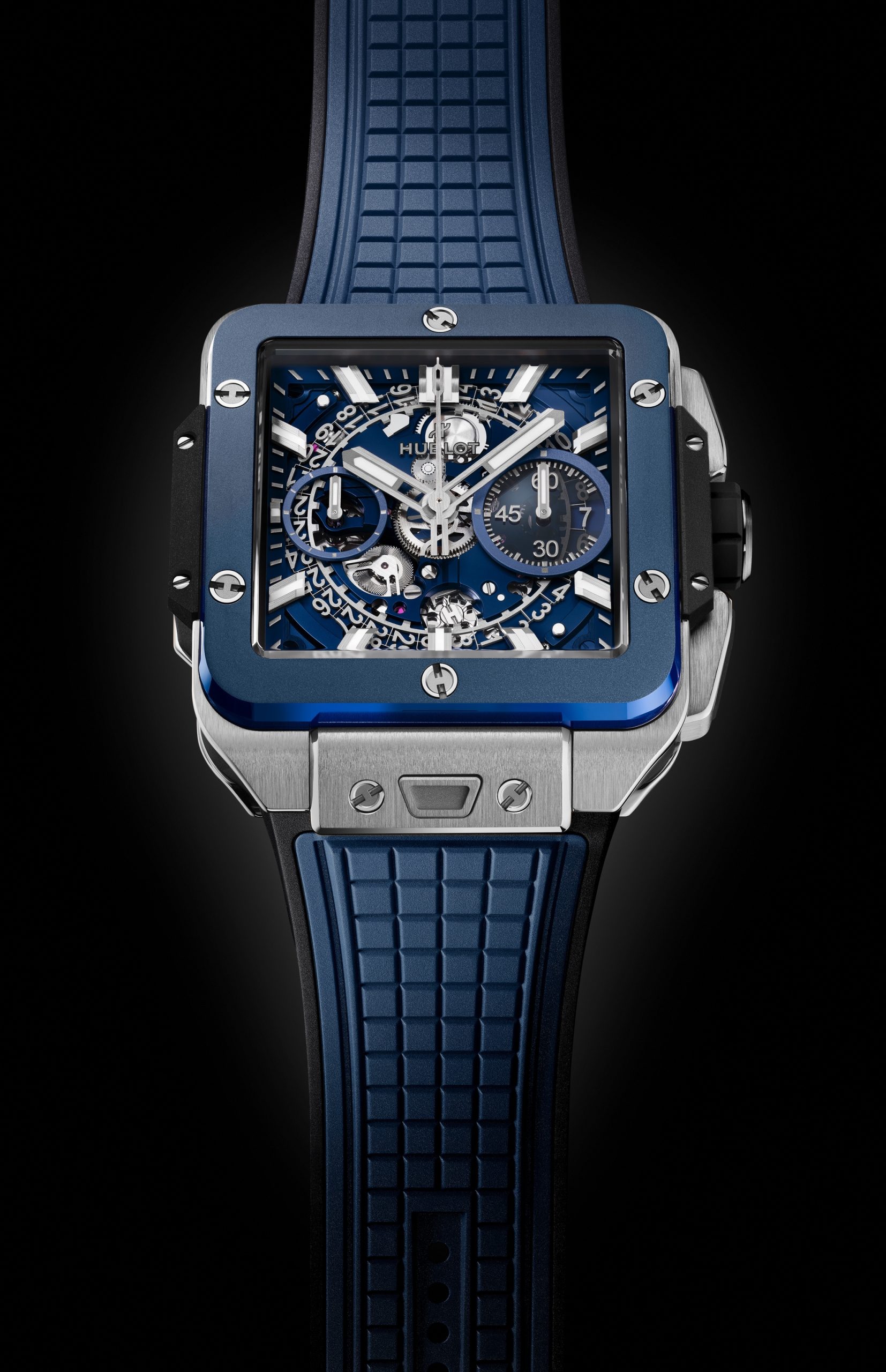 IMG_9086 Hublot Square Bang Unico Titanium Blue Ceramic 821.NL.5170.RX-SD 3