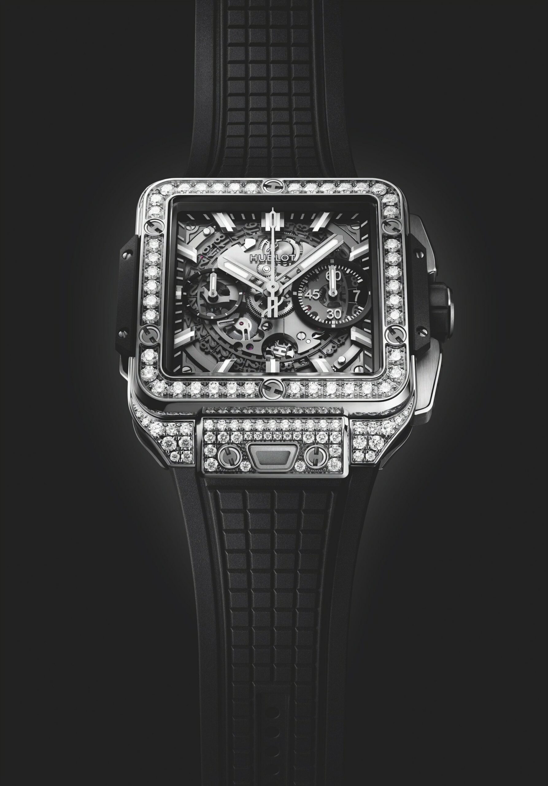 IMG_9086 Hublot Square Bang Unico Titanium Pave 821.NX.0170.RX.1604 3