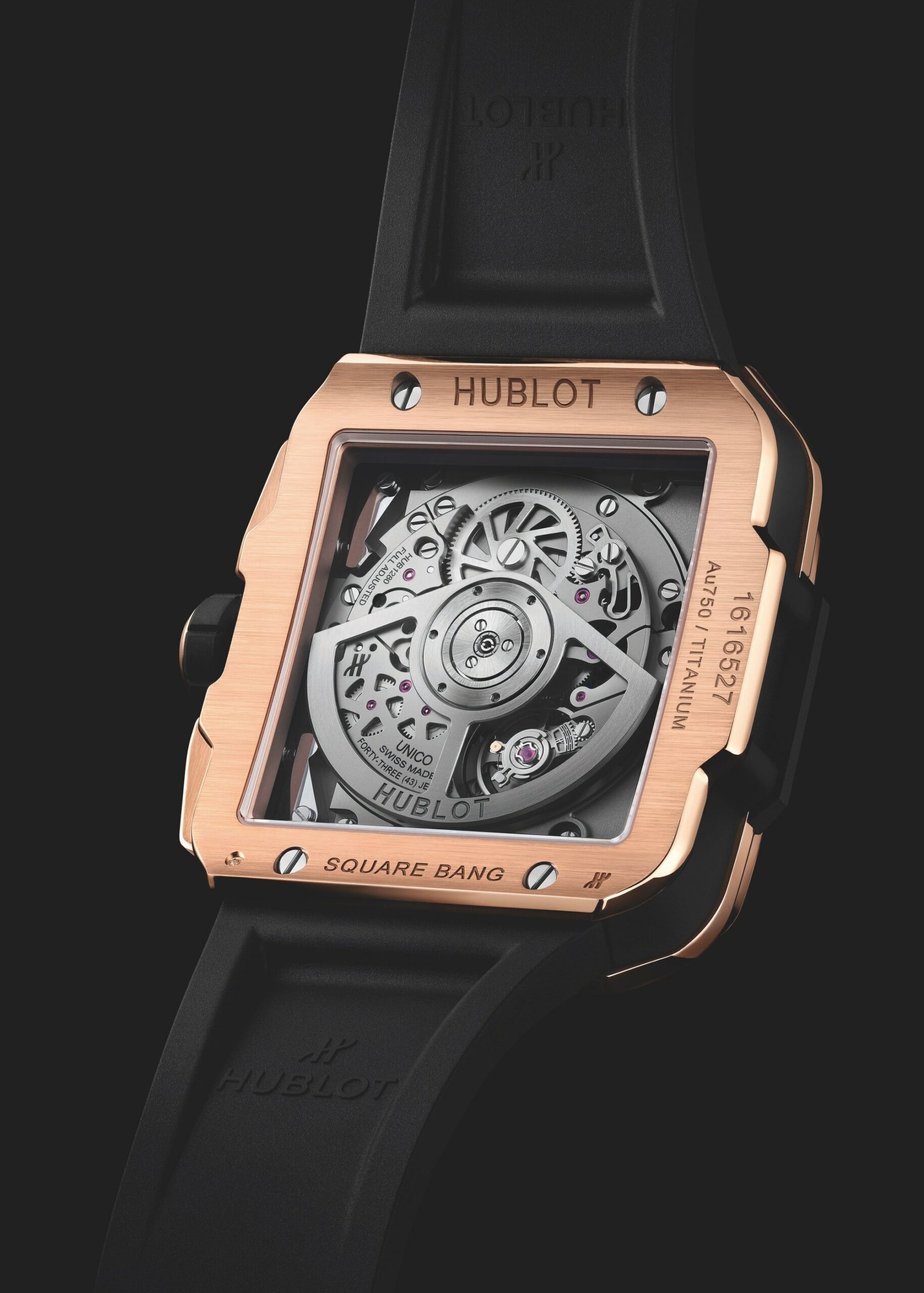 IMG_9086 Hublot Square Bang Unico King Gold Diamonds 821.OX.0180.RX.1204 3