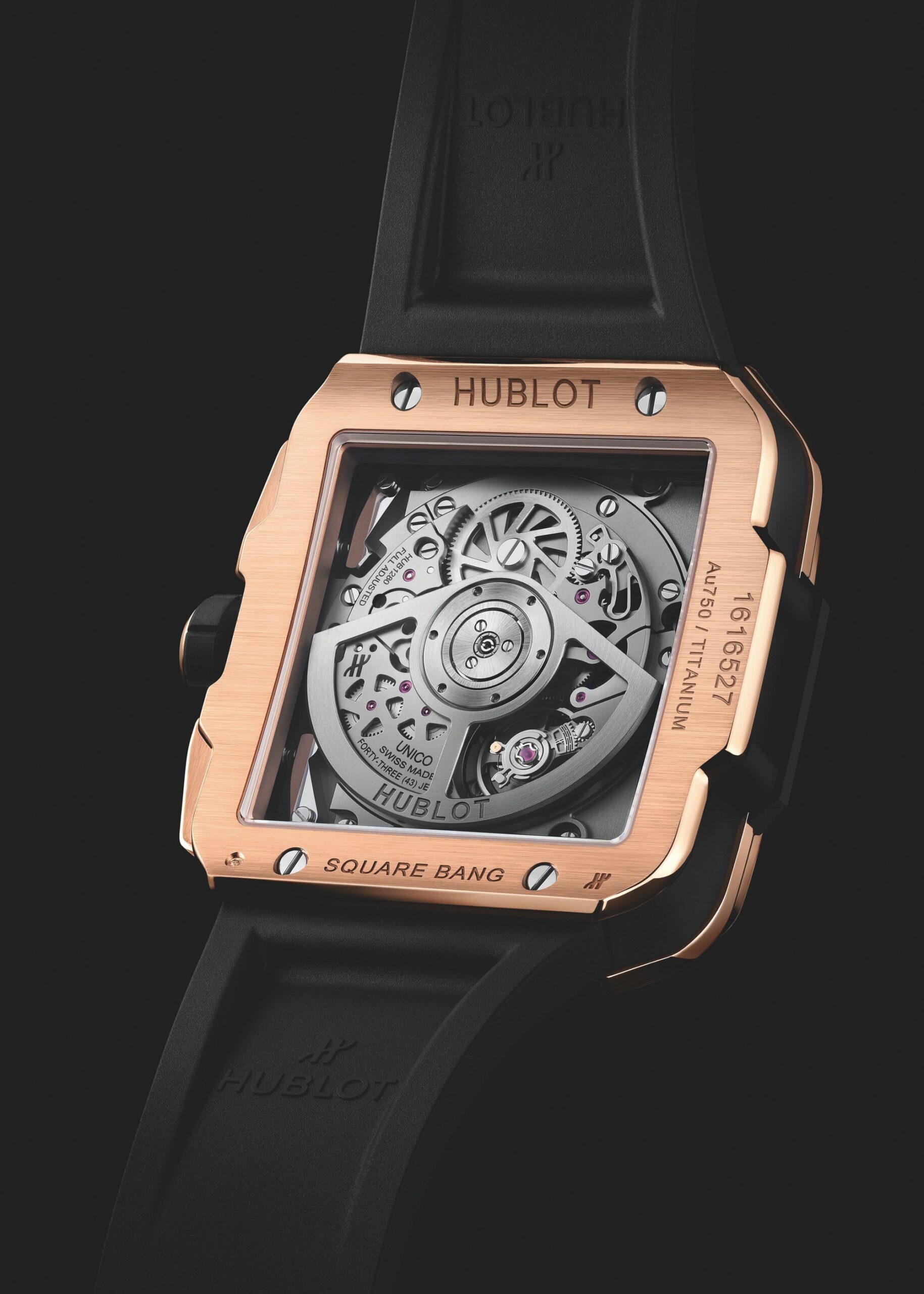 IMG_9086 Hublot Square Bang Unico King Gold Pave 821.OX.0180.RX.1604 3