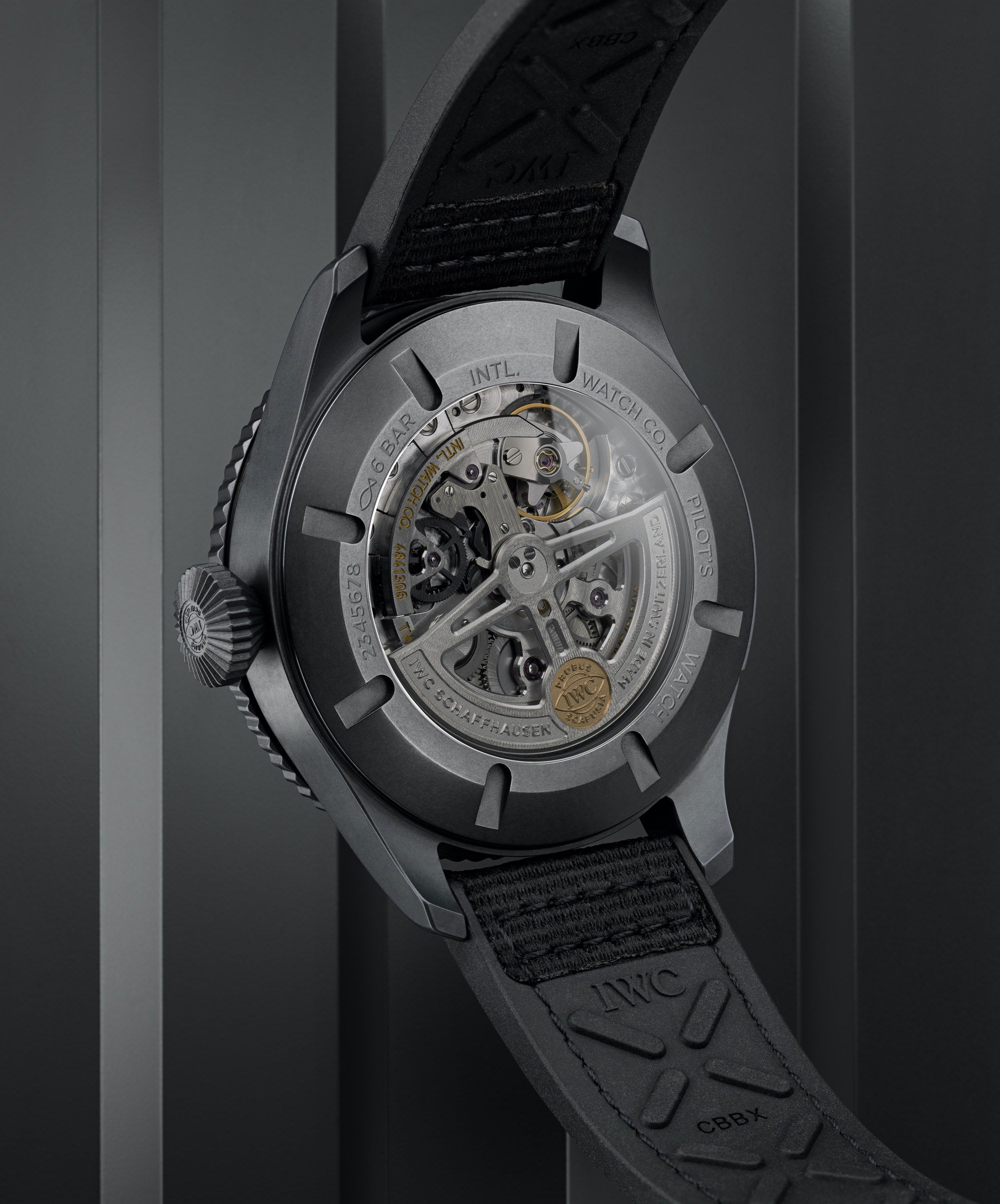 IWC Pilot's Watch Timezoner Top Gun Ceratanium IW395505 3