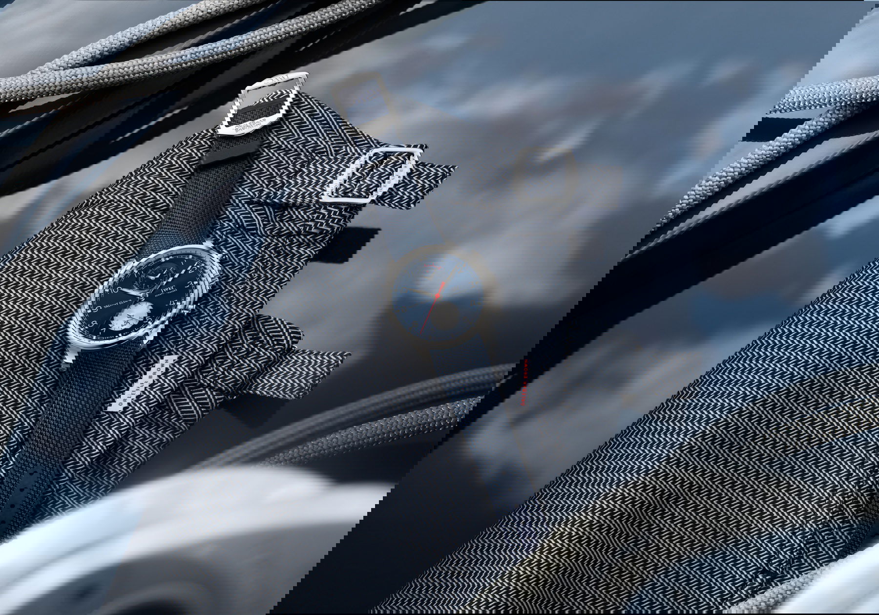 IMG_9086 IWC Portugieser Yacht Club Chronograph Edition “Orlebar Brown” IW390704 3