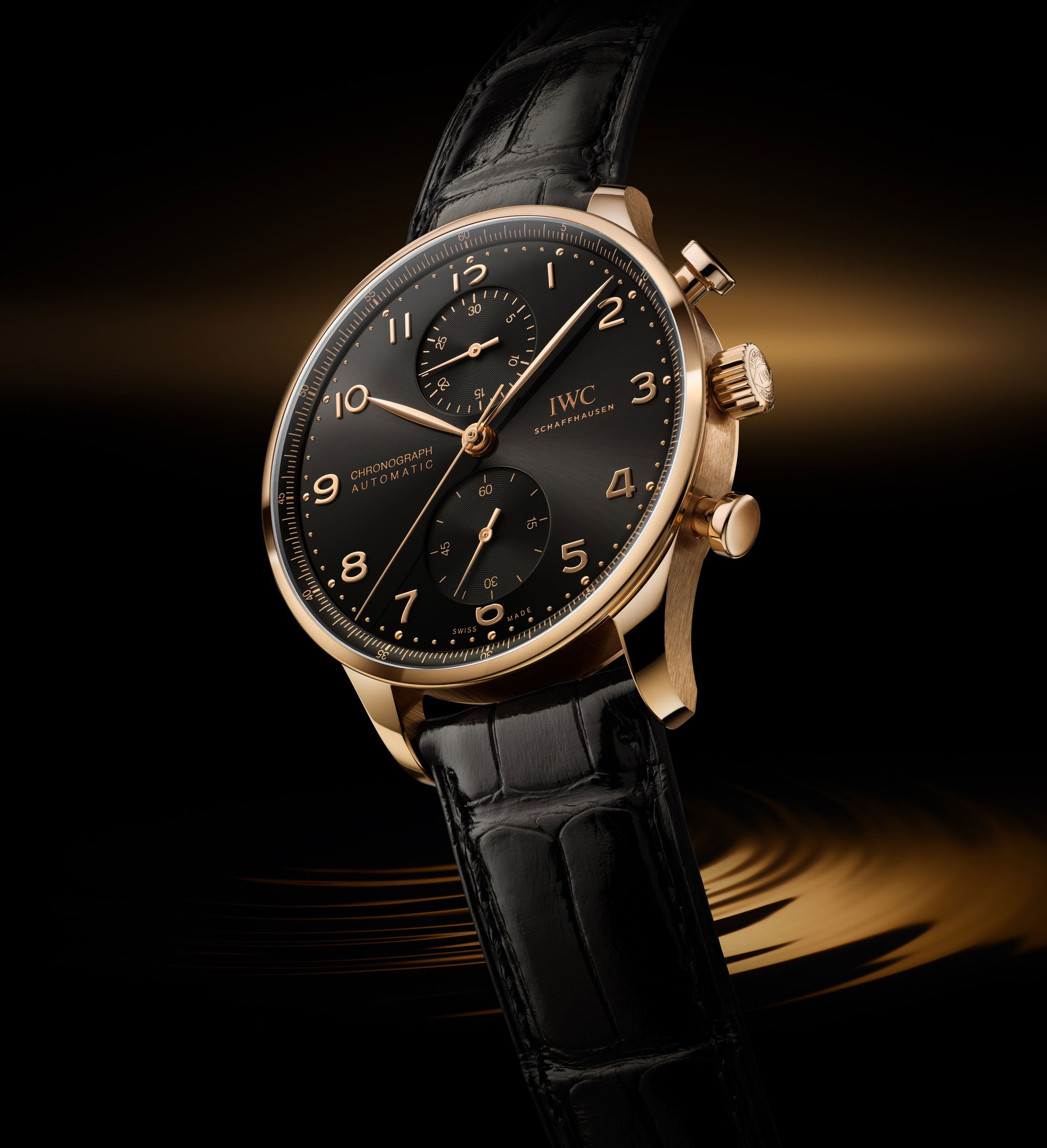 IWC Portugieser Chronograph Obsidian IW371625 3