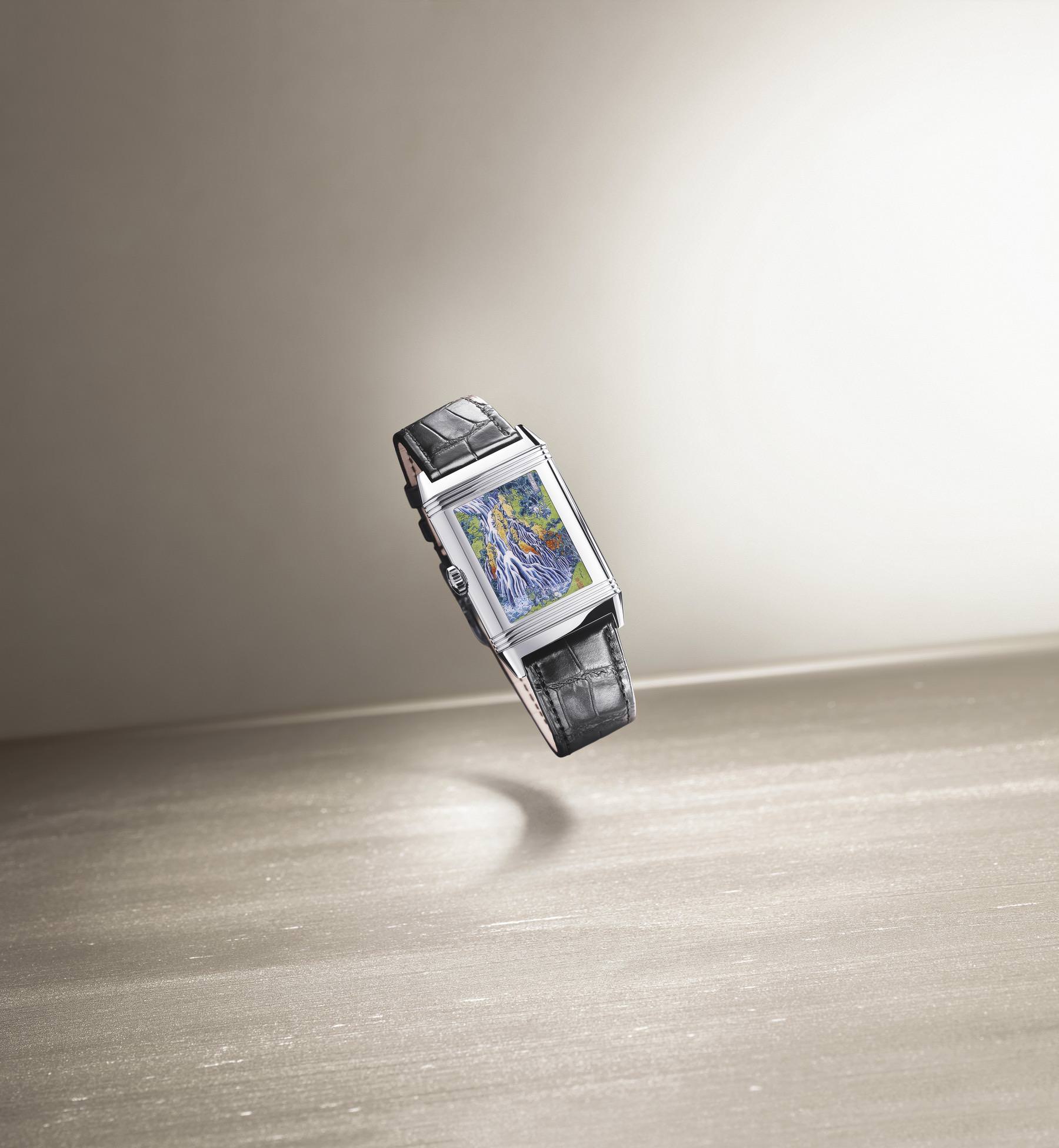 IMG_9086 Jaeger-LeCoultre Reverso Tribute Enamel – Hokusai Kirifuri Waterfall' Q39334T2 3