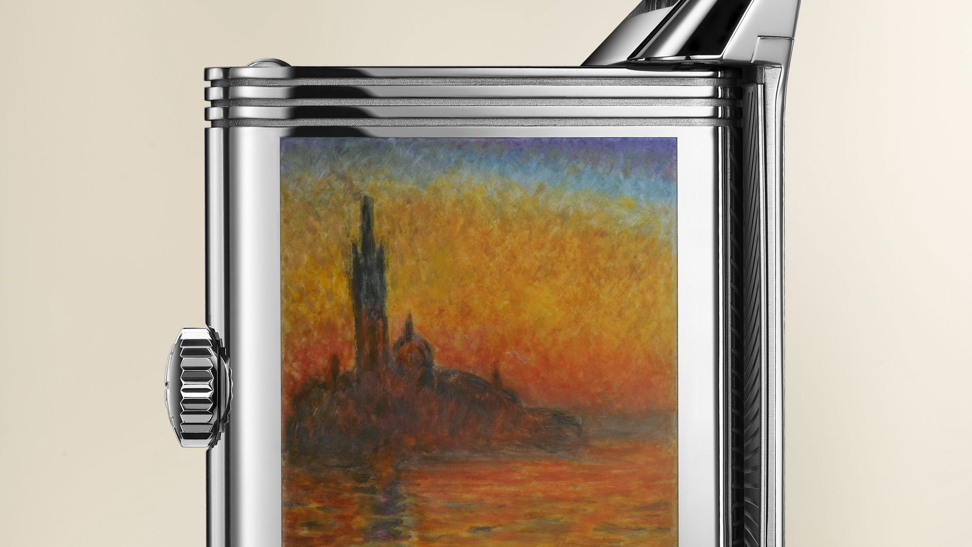 IMG_9086 Jaeger-LeCoultre Reverso Tribute Enamel Monet – San Giorgio Maggiore Q39334M4 3