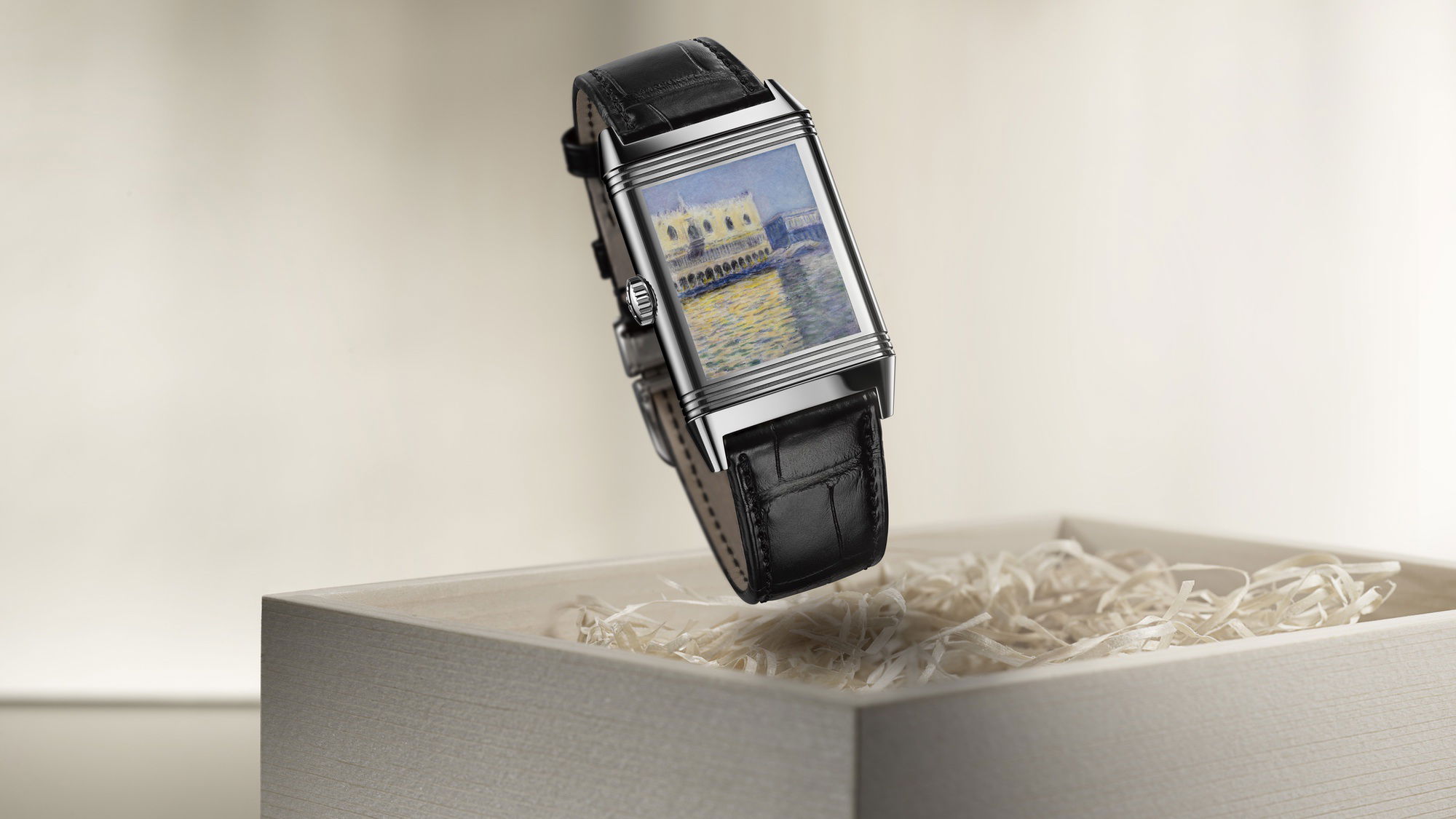 IMG_9086 Jaeger-LeCoultre Reverso Tribute Enamel Monet – The Doges’ Place Q39334M6 3
