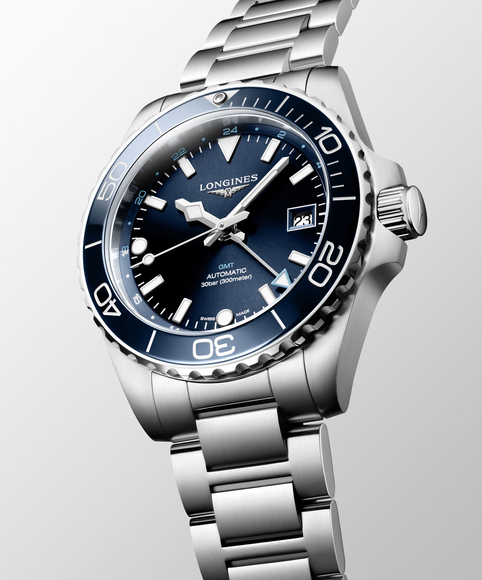 Longines Hydroconquest GMT 41 L3.790.4.96.6 3