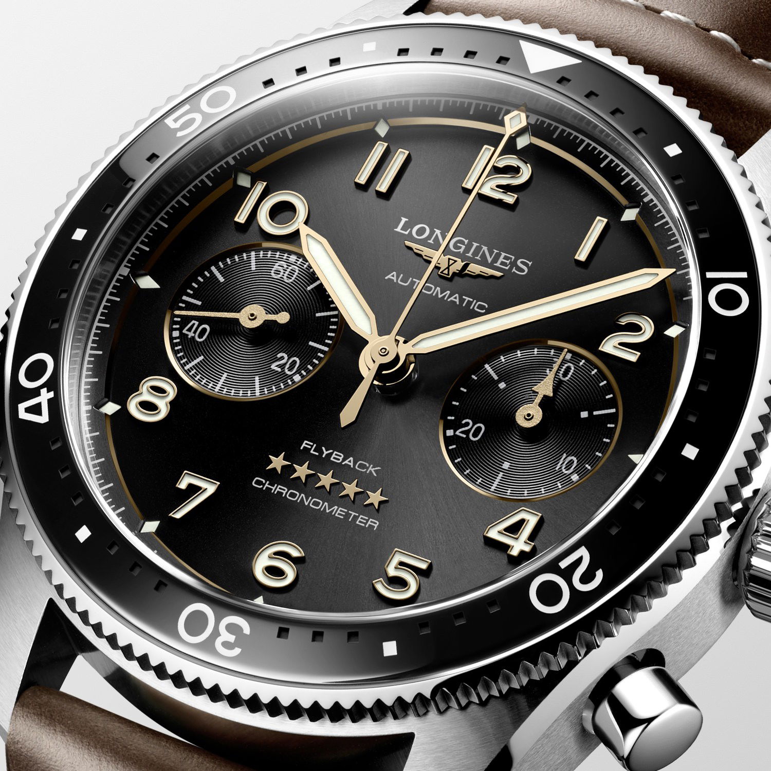 IMG_9086 Longines Spirit Flyback “Pioneering Flyback Chronographs” L3.821.4.53.2 3