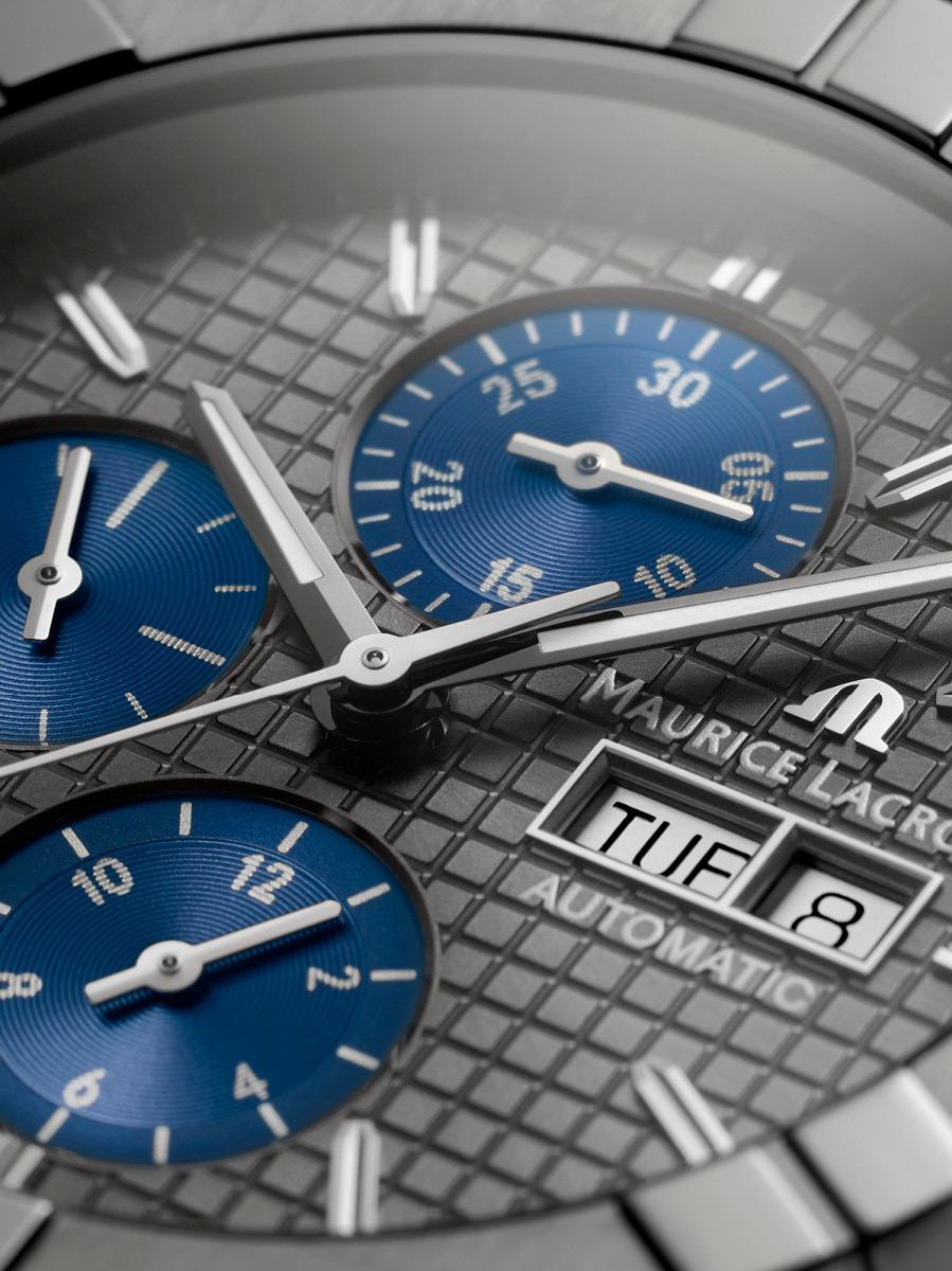 IMG_9086 Maurice Lacroix Aikon Automatic Chronograph 44 AI6038-TT032-330-1 3