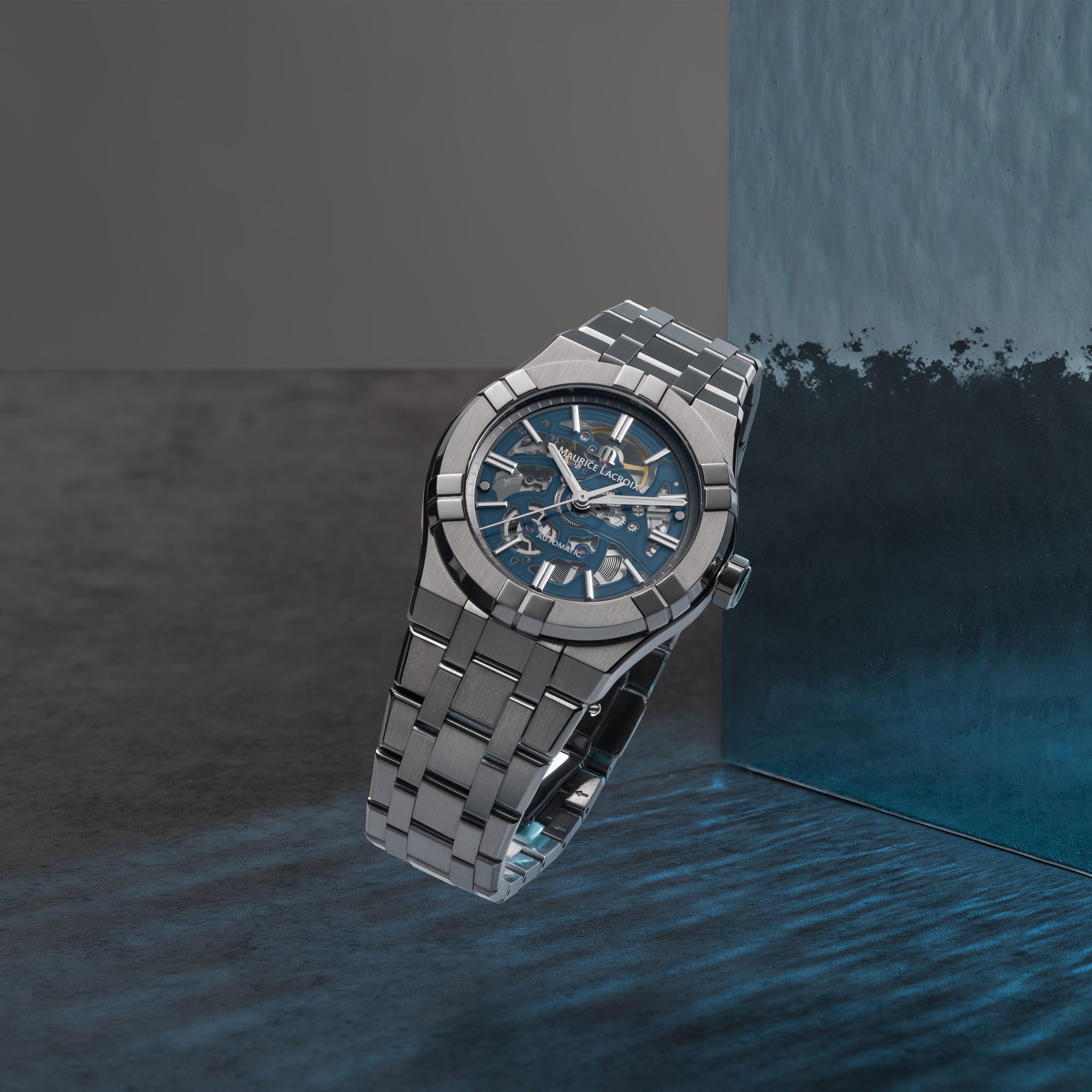 IMG_9086 Maurice Lacroix Aikon Automatic Skeleton 39 AI6007-SS002-031-1 3