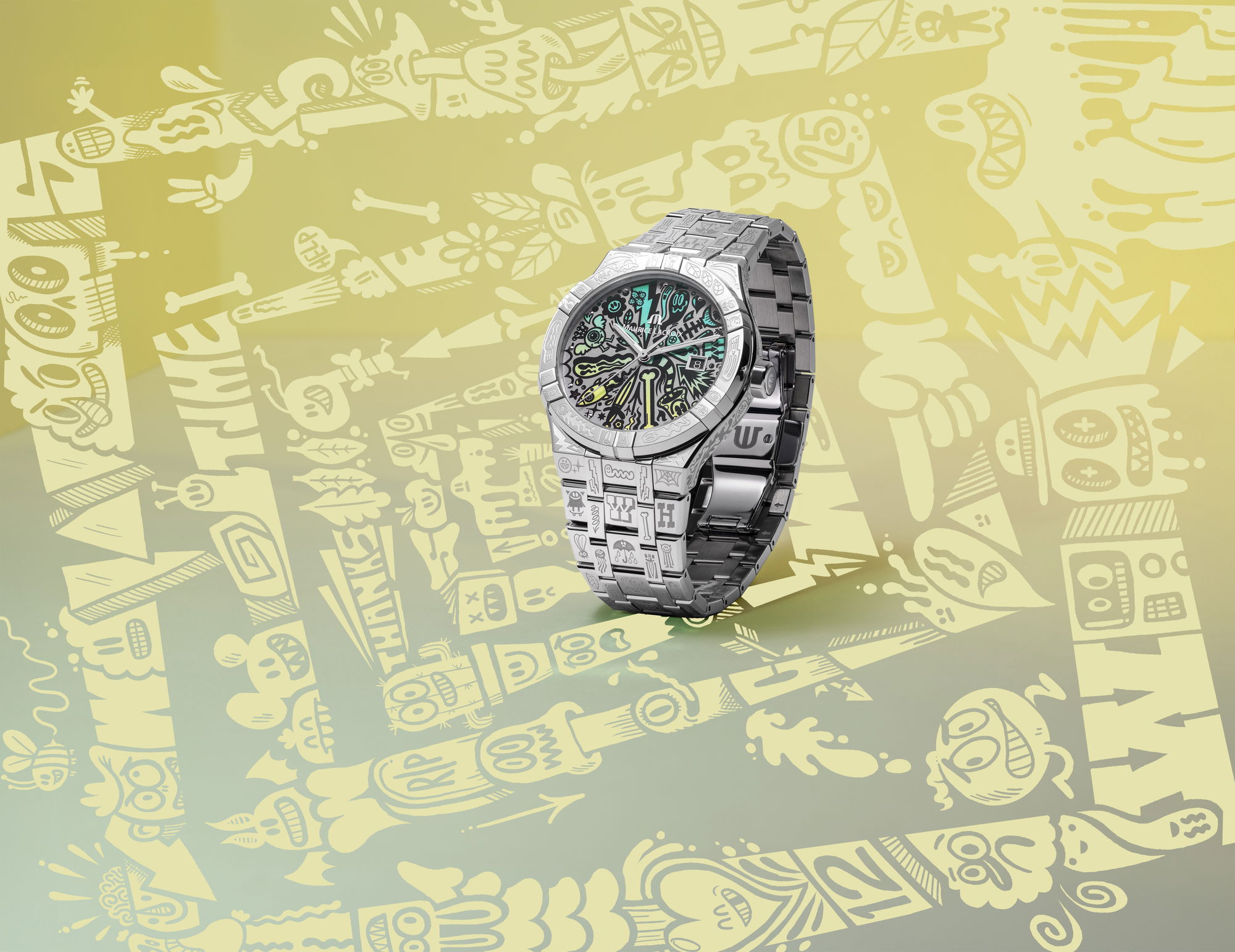 IMG_9086 Maurice Lacroix AIKON Automatic Wotto Limited Edition AI6008-SS009-090-1 3