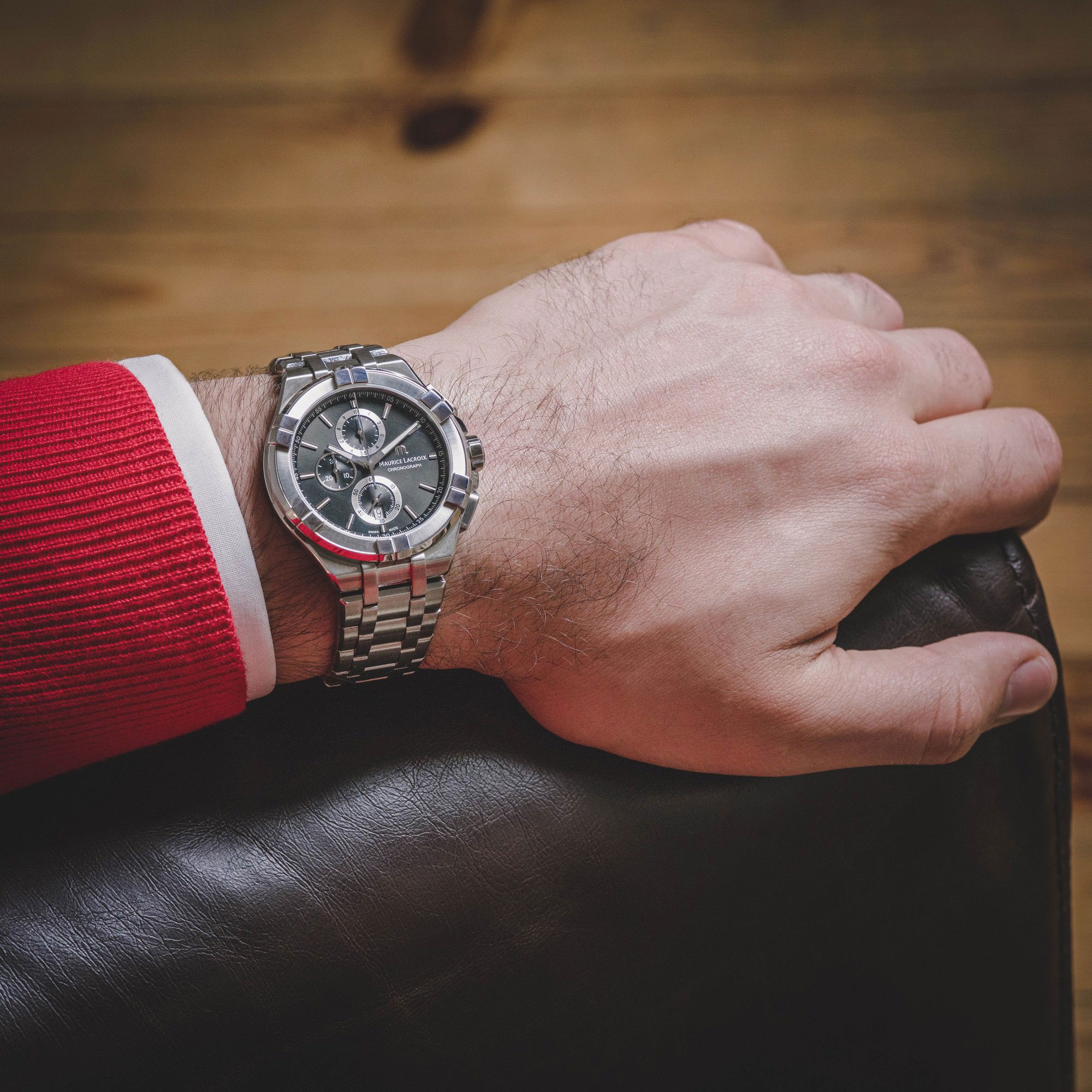Maurice Lacroix Aikon Chronograph 44 AI1018-SS002-330-1 3