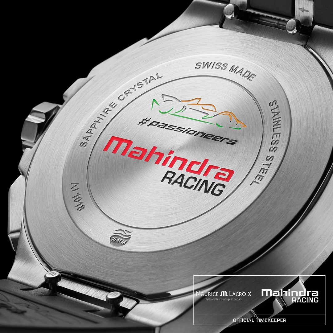 Maurice Lacroix Aikon Chronograph Quartz Special Edition Mahindra Racing AI1018-TT031-130-2 3