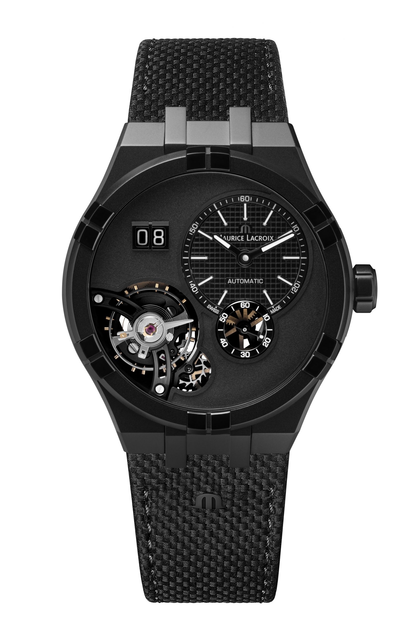 Maurice Lacroix Aikon Master Grand Date Black AI6118-DLB0B-330-2 3