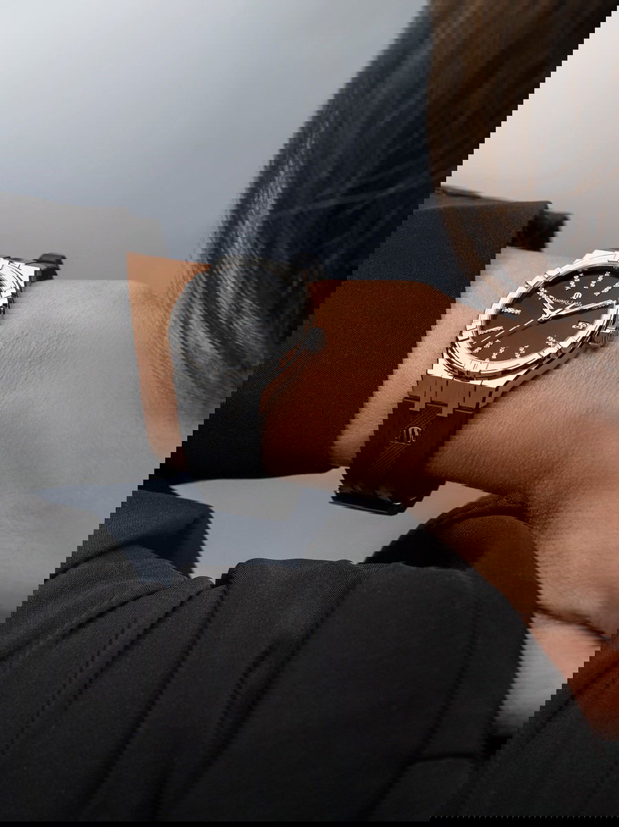 Maurice Lacroix Aikon Quartz Date 35 AI1106-SS000-350-2 3