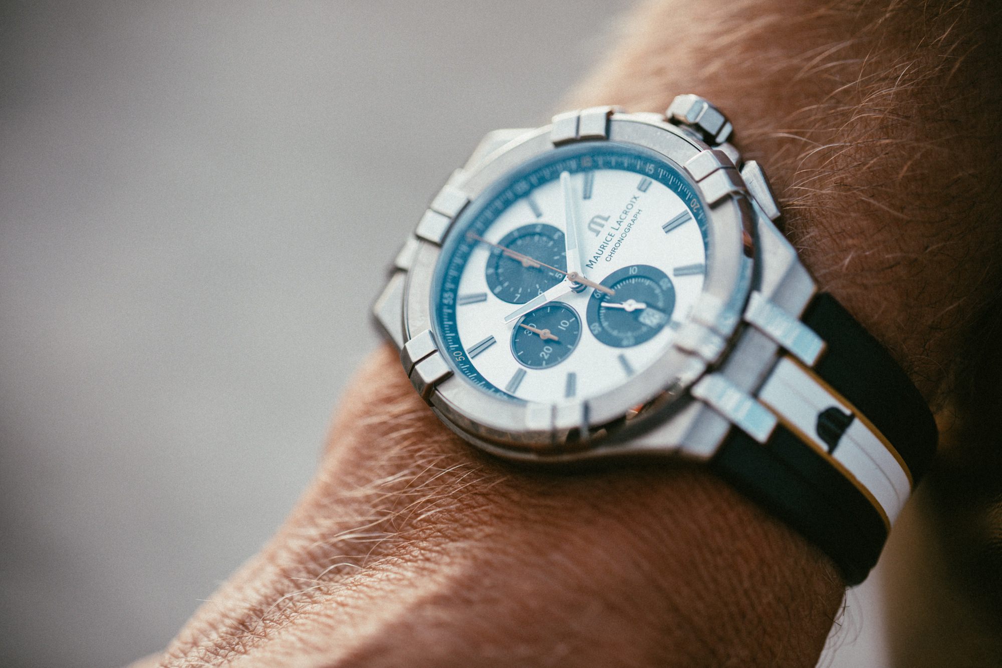 Maurice Lacroix Aikon Quartz Chronograph 44 Special Edition KOTC Titanium AI1018-TT030-130-K 3