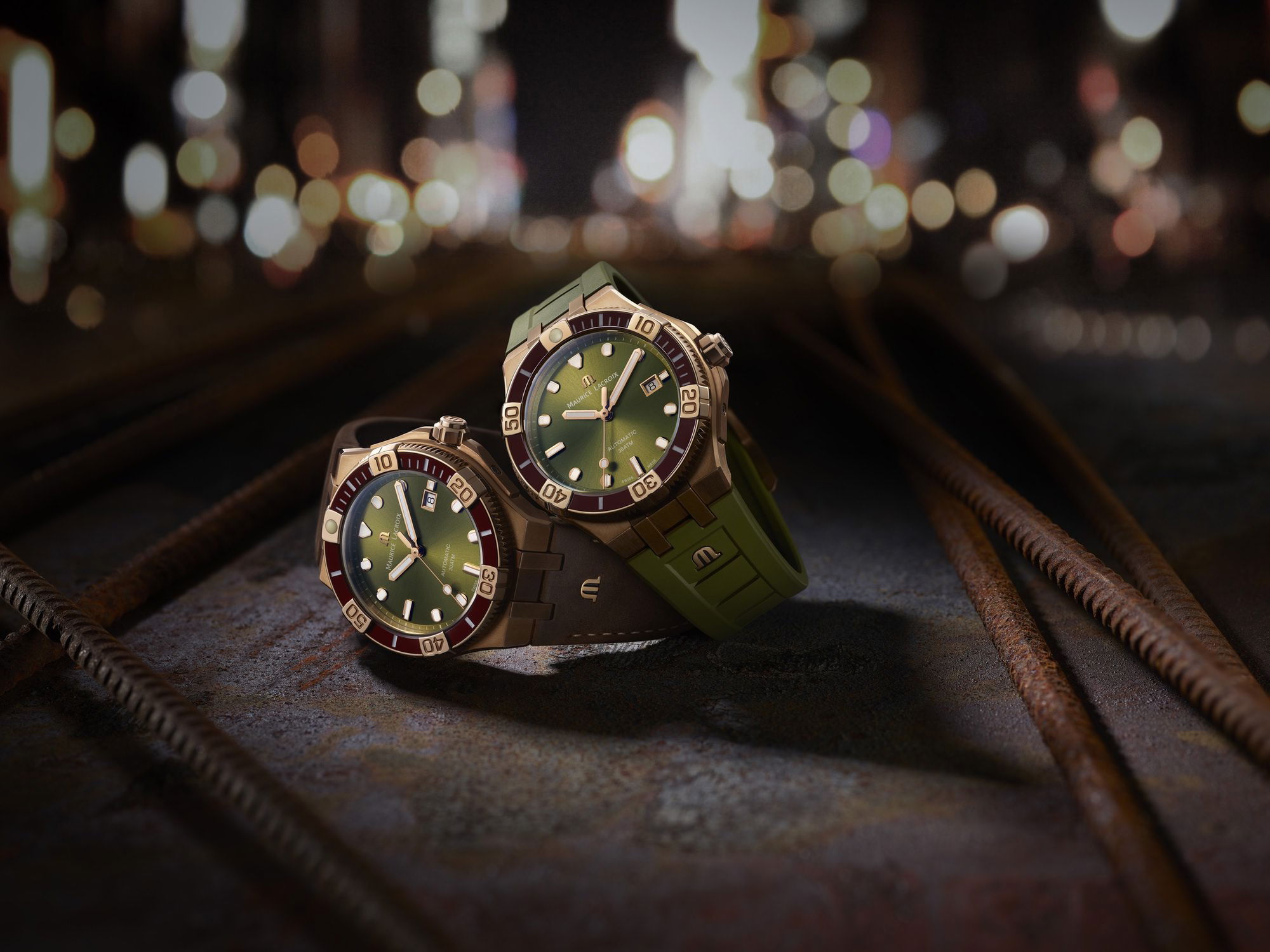 Maurice Lacroix Aikon Venturer AI6058-BRZ01-630-1 3