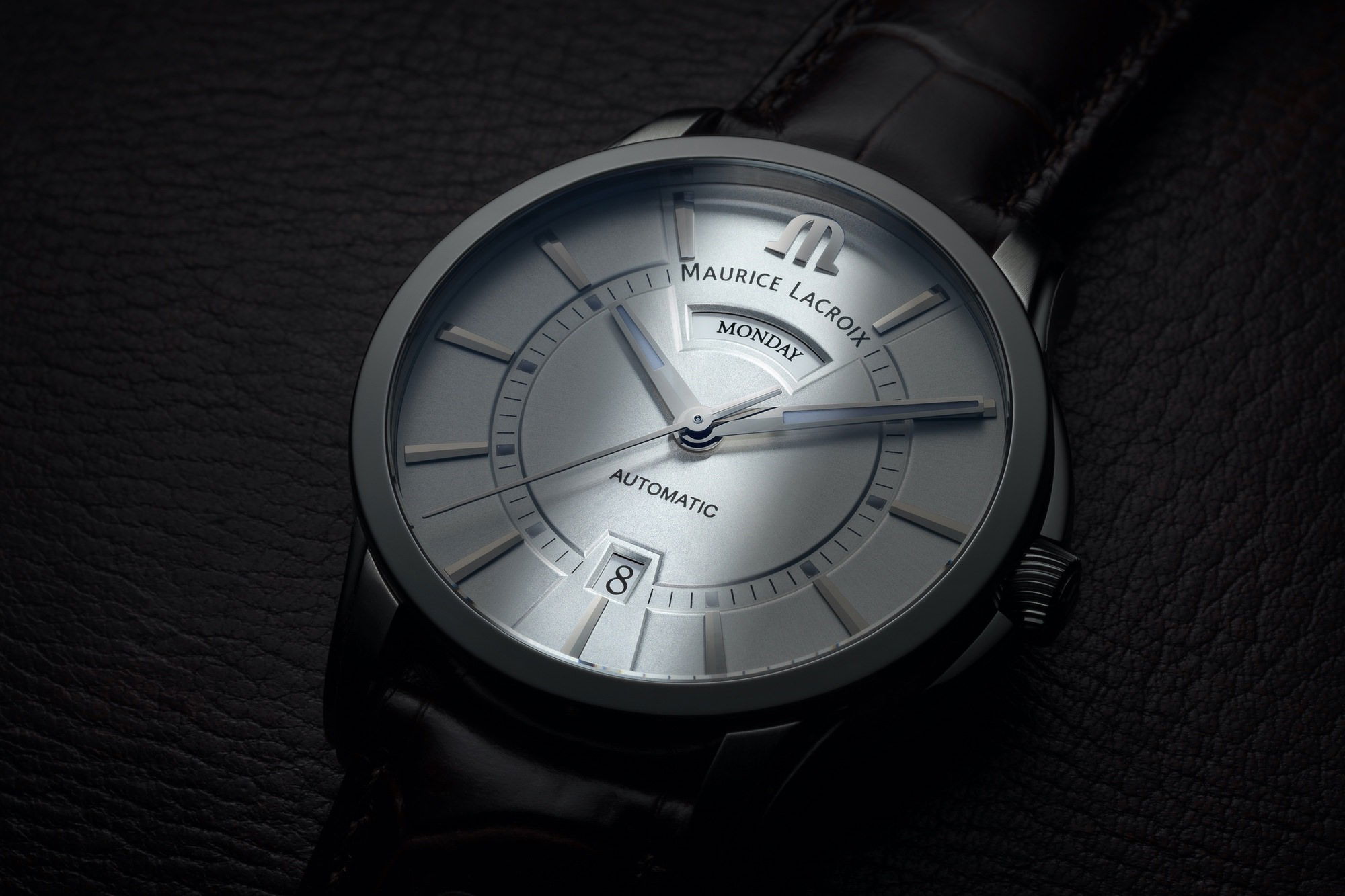 Maurice Lacroix Pontos Day Date 41mm PT6358-SS001-130-1 3