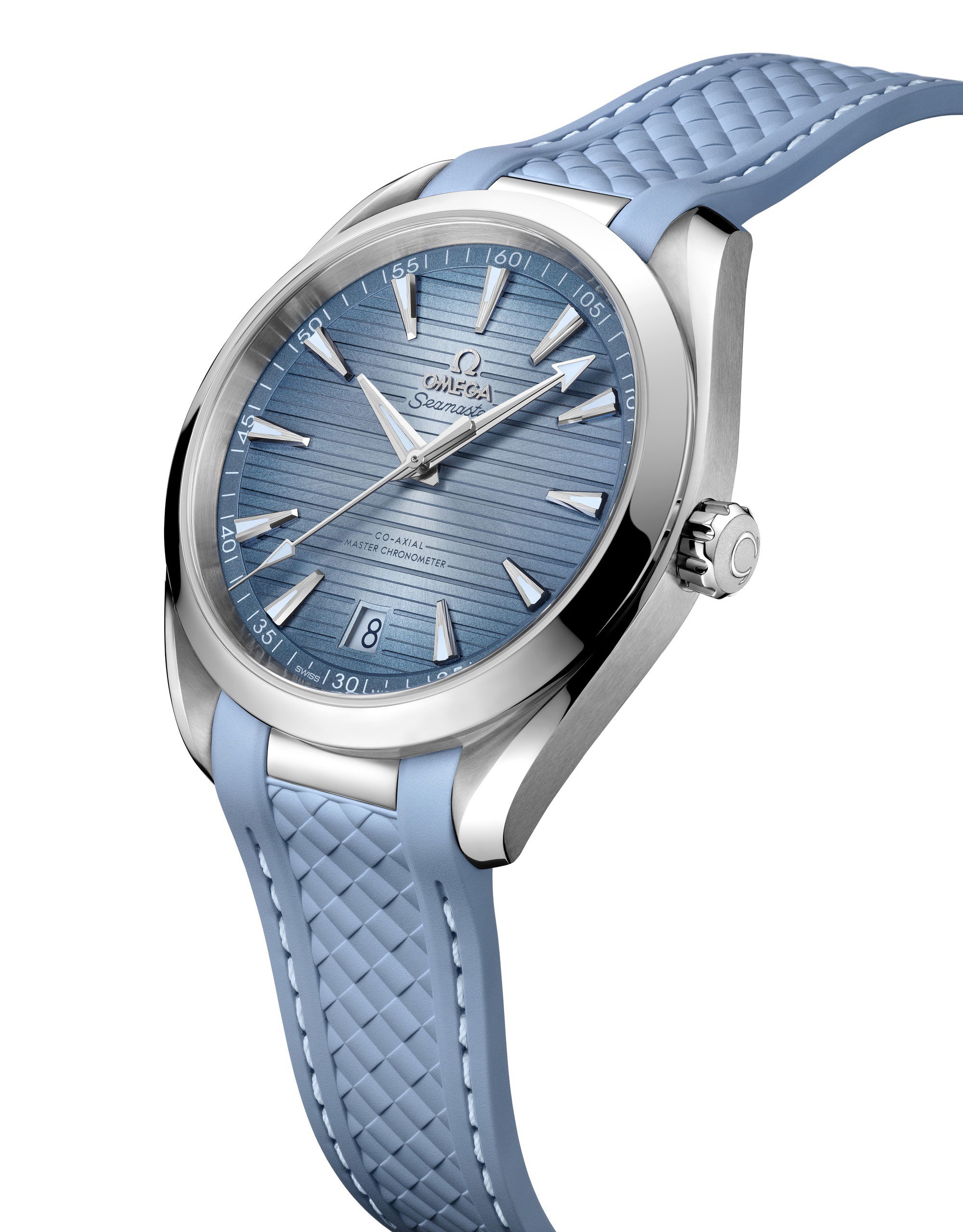 IMG_9086 Omega Seamaster Aqua Terra 150M Co-Axial Master Chronometer Summer Blue 220.12.41.21.03.008 3