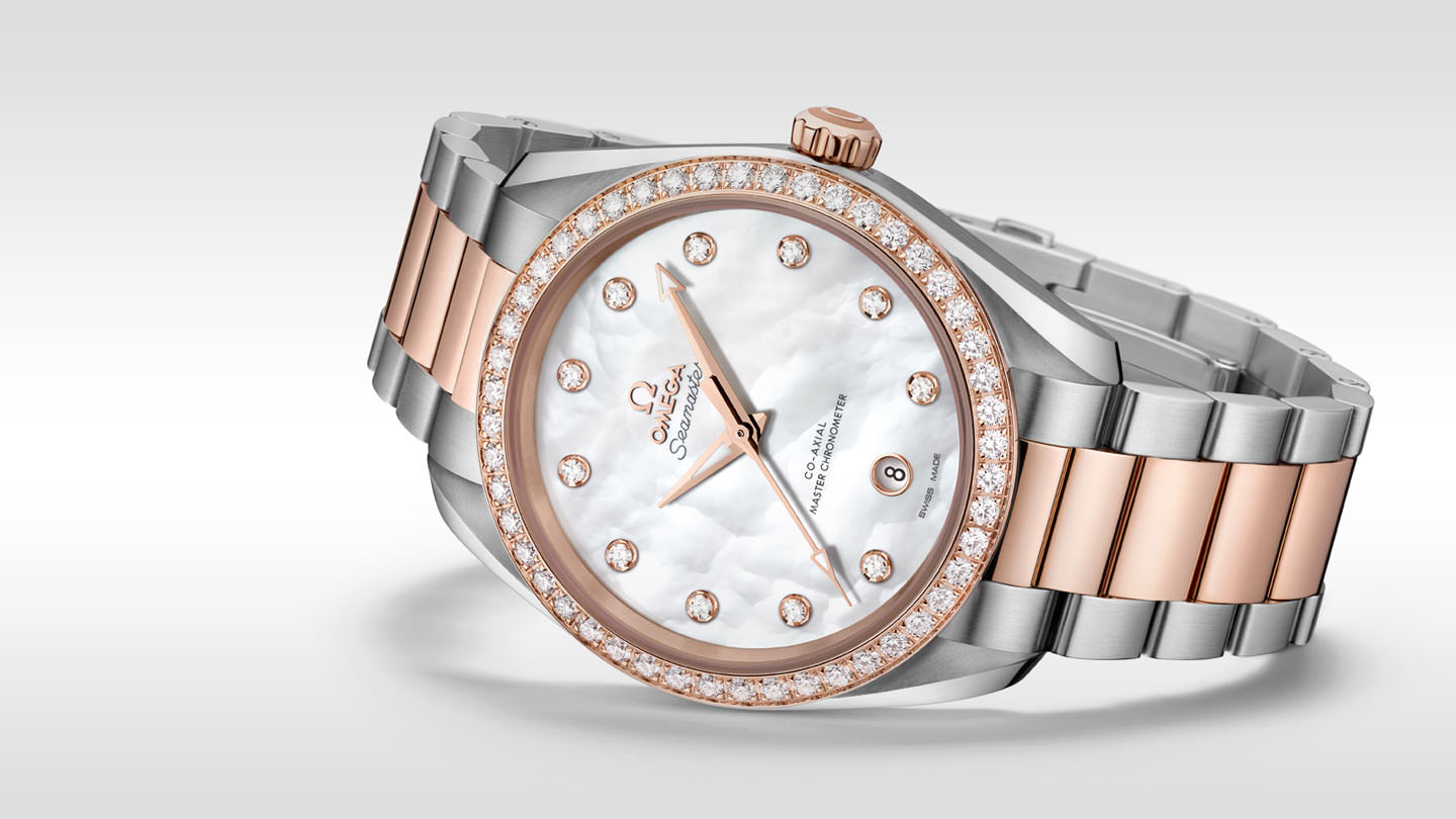 IMG_9086 Omega Seamaster Aqua Terra 150M Co-Axial Master Chronometer Ladies’ 38 mm 220.25.38.20.55.001 3