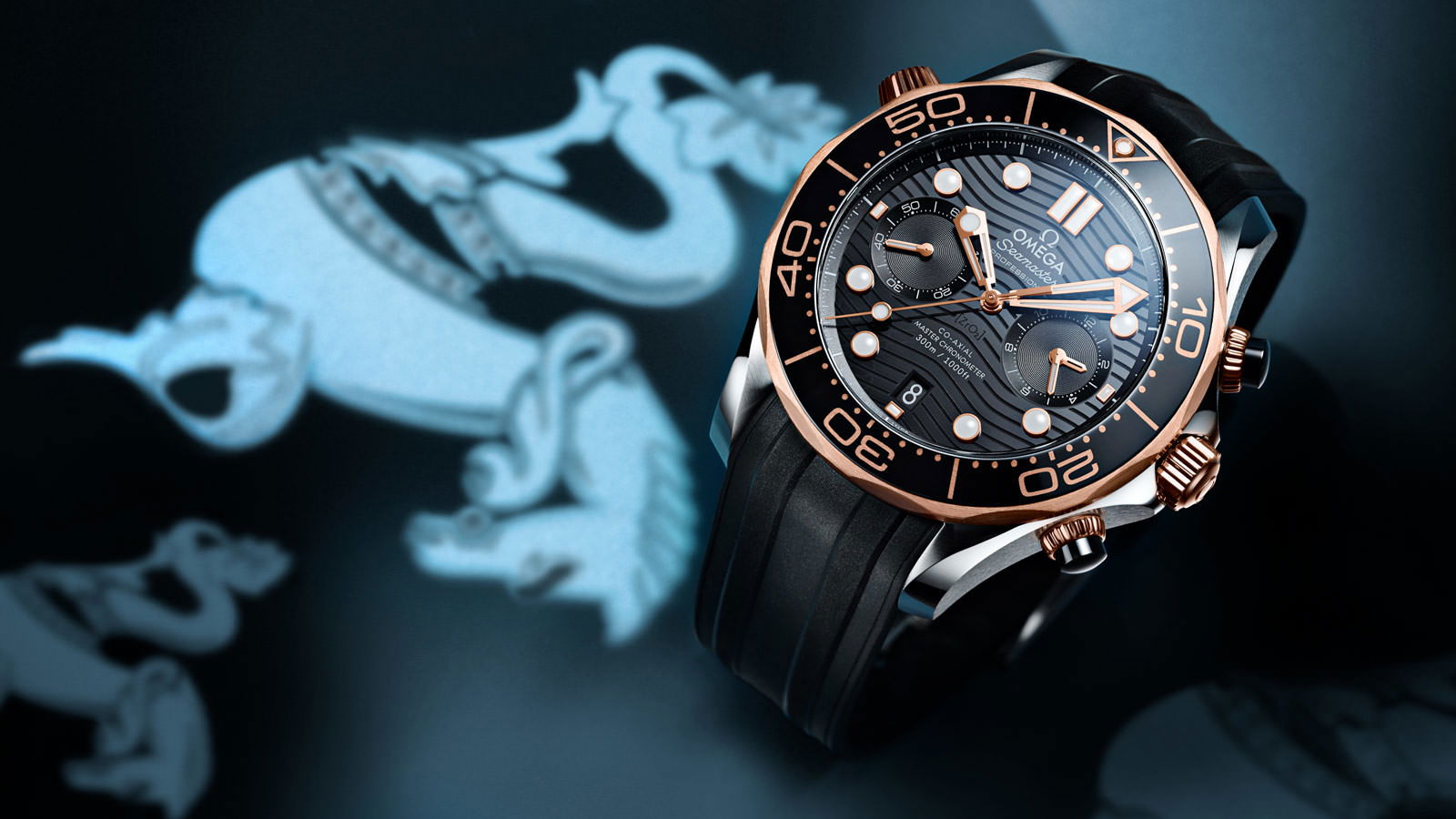 IMG_9086 Omega Seamaster Diver 300M Co-Axial Master Chronometer Chronograph 44 mm 210.22.44.51.01.001 3