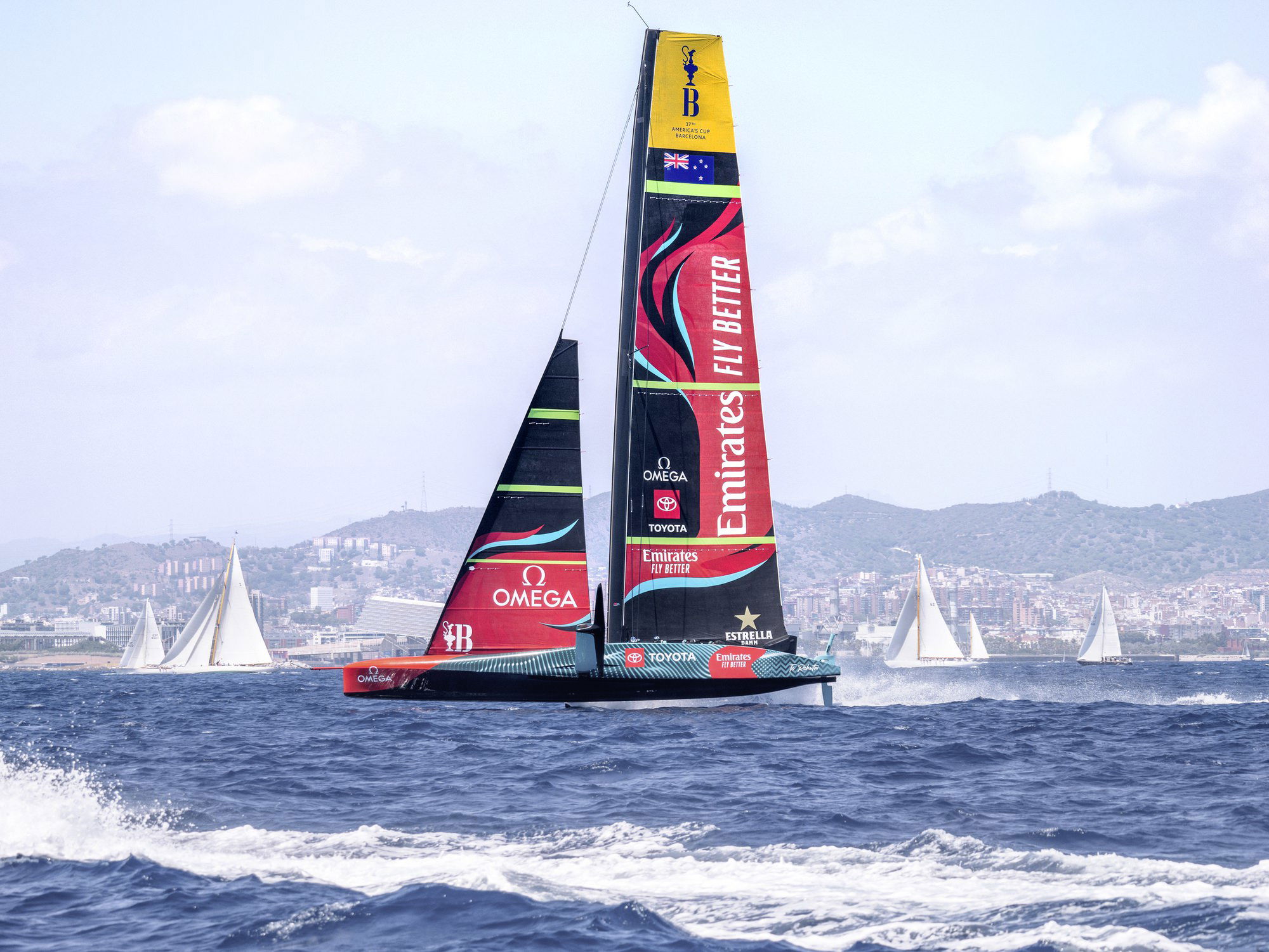 IMG_9086 Omega Seamaster Planet Ocean 600M Co-Axial Master Chronometer “ETNZ” Deep Black 215.92.46.51.01.003 3