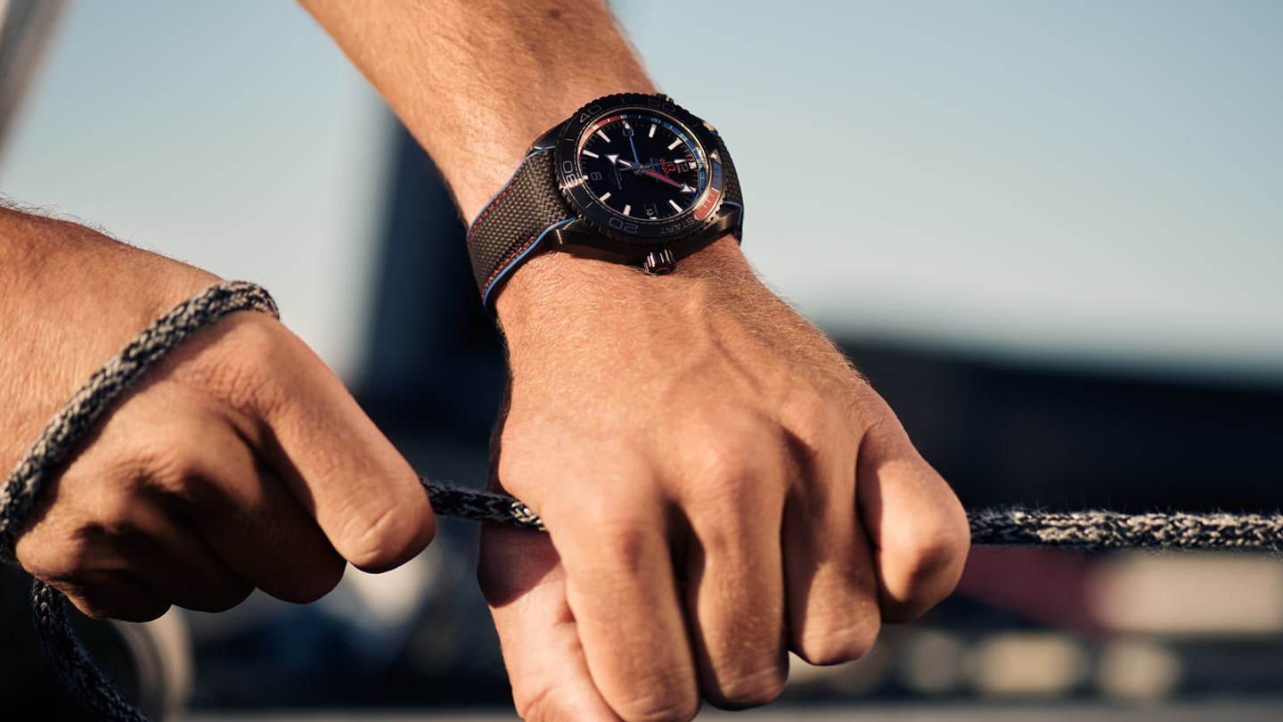 IMG_9086 Omega Seamaster Planet Ocean 600M Co-axial Master Chronometer GMT 45.5?mm “ETNZ” Deep Black 215.92.46.22.01.004 3