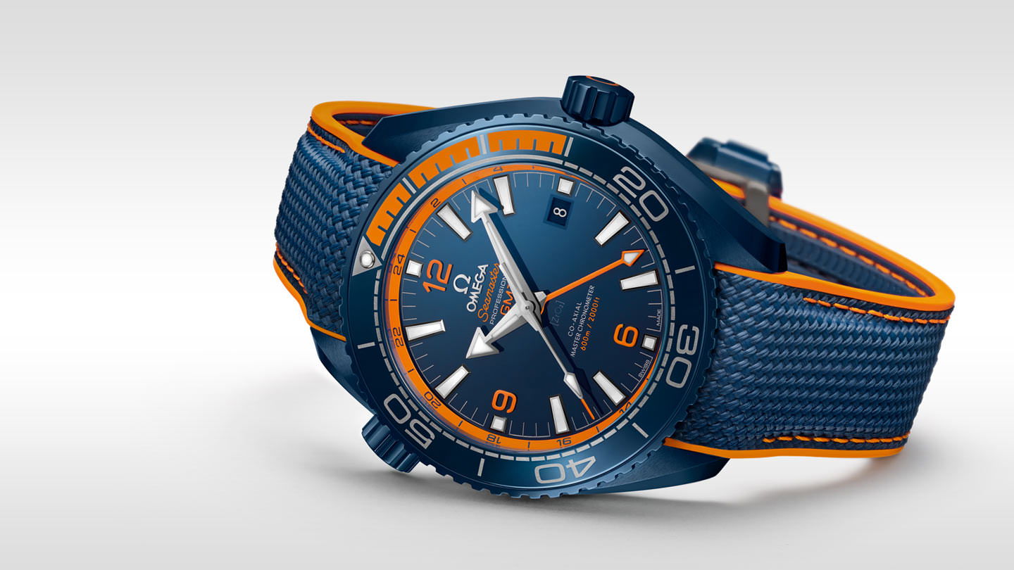 Omega Seamaster Planet Ocean 600M Co-axial Master Chronometer GMT 45.5?mm Big Blue 215.92.46.22.03.001 3