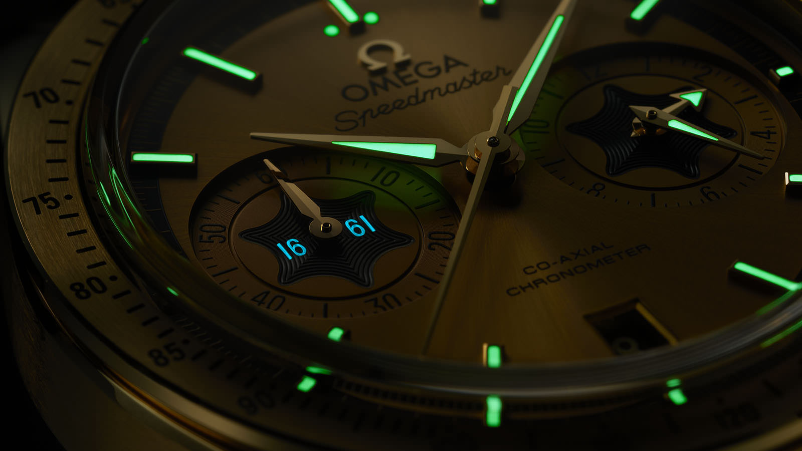 IMG_9086 Omega Speedmaster ’57 Co-Axial Chronometer Chronograph 41.5 mm “Rory McIlroy” Special Edition 331.50.42.51.08.001 3