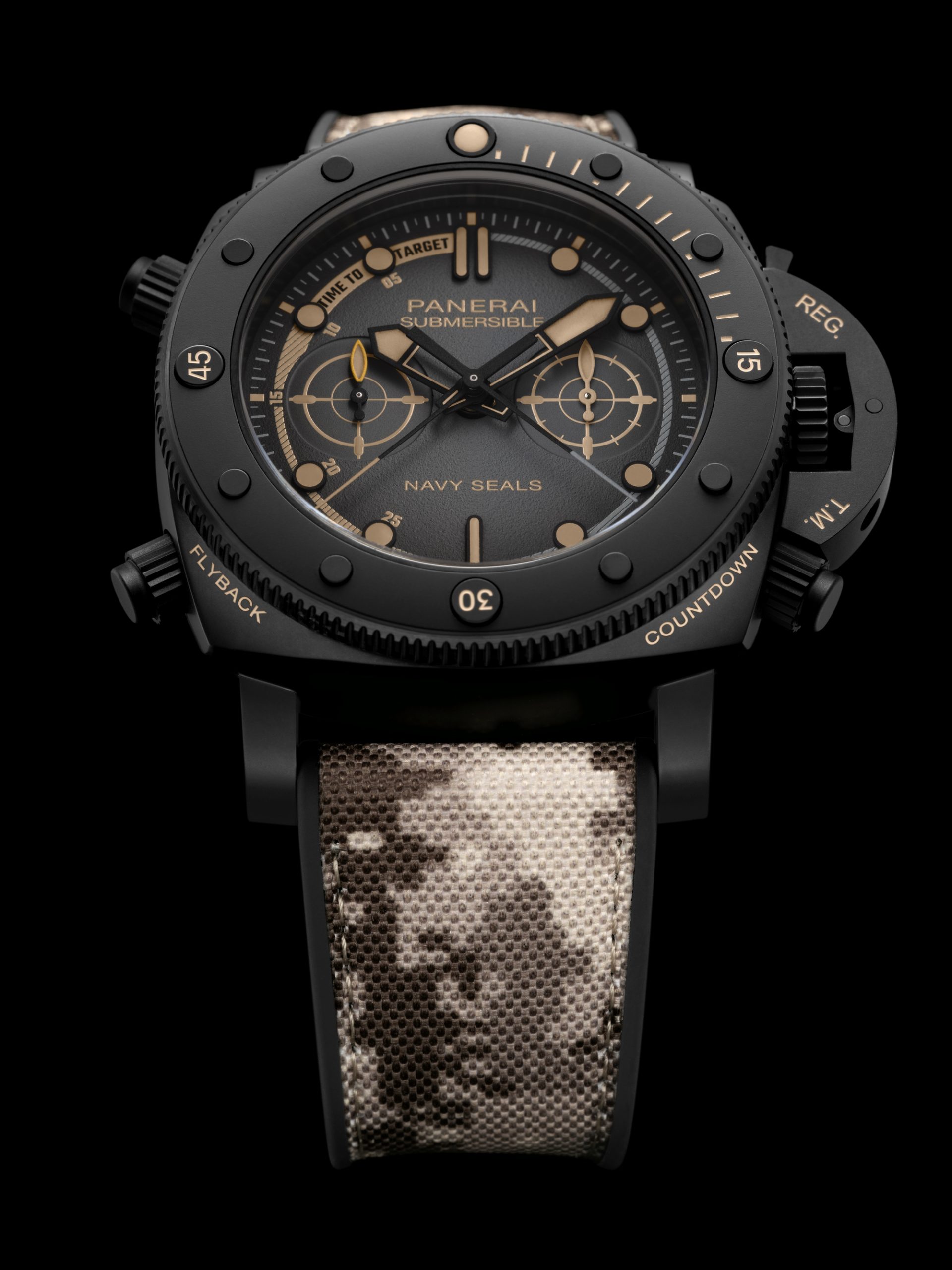 IMG_9086 Panerai Submersible Chrono Navy SEALs Titanio PAM01521 3