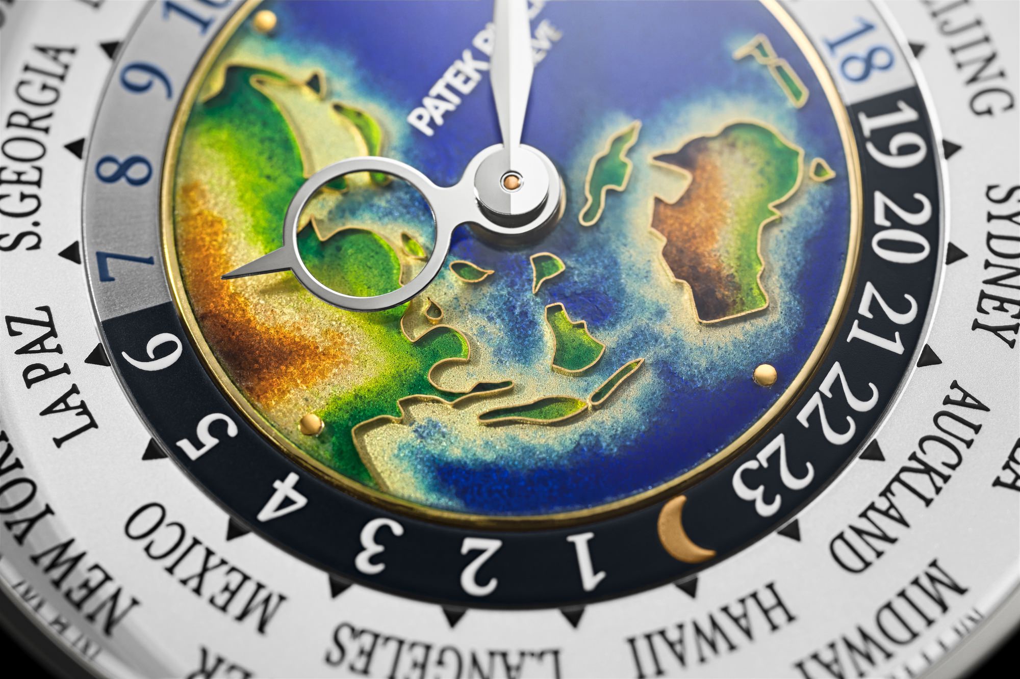 Patek Philippe Complications World Time, Rare Handcrafts 5231G-001 3