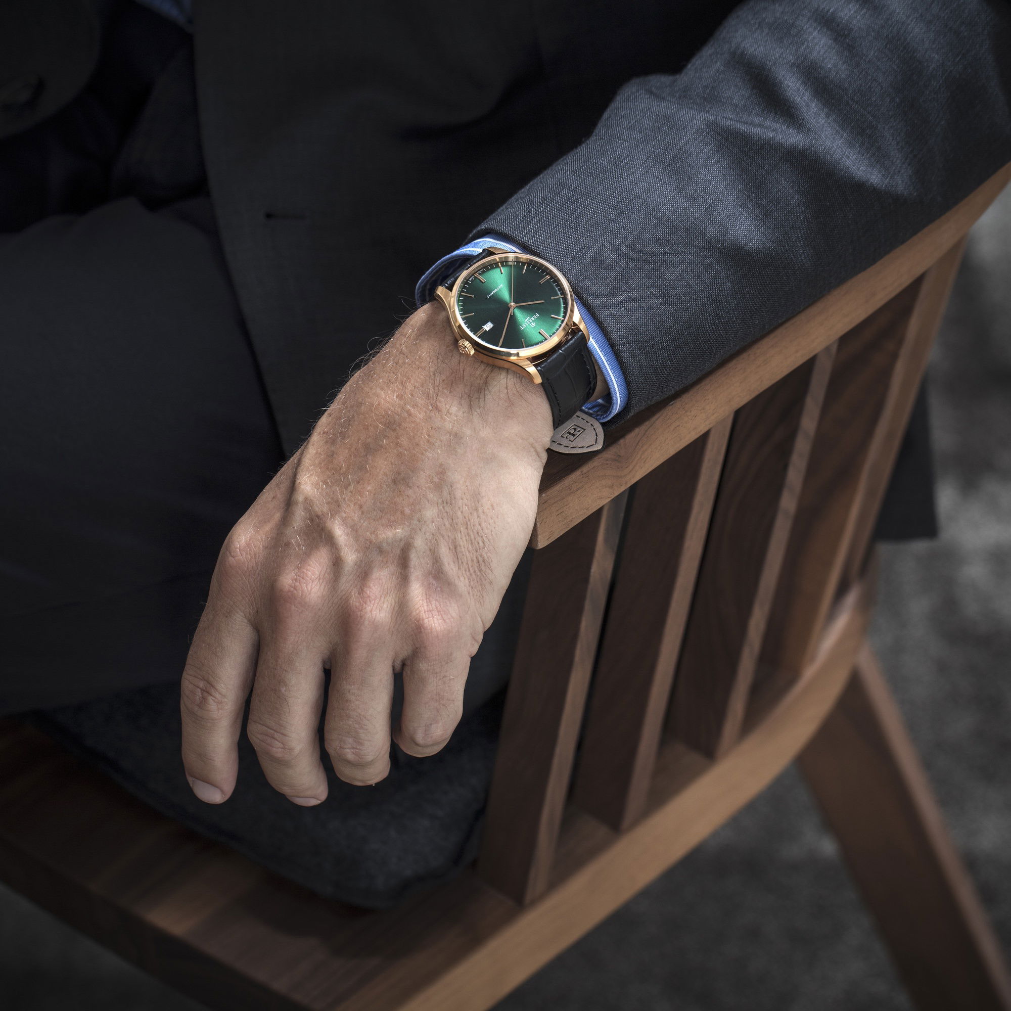 IMG_9086 Perrelet Weekend 3 Hands Green A1301/5 3