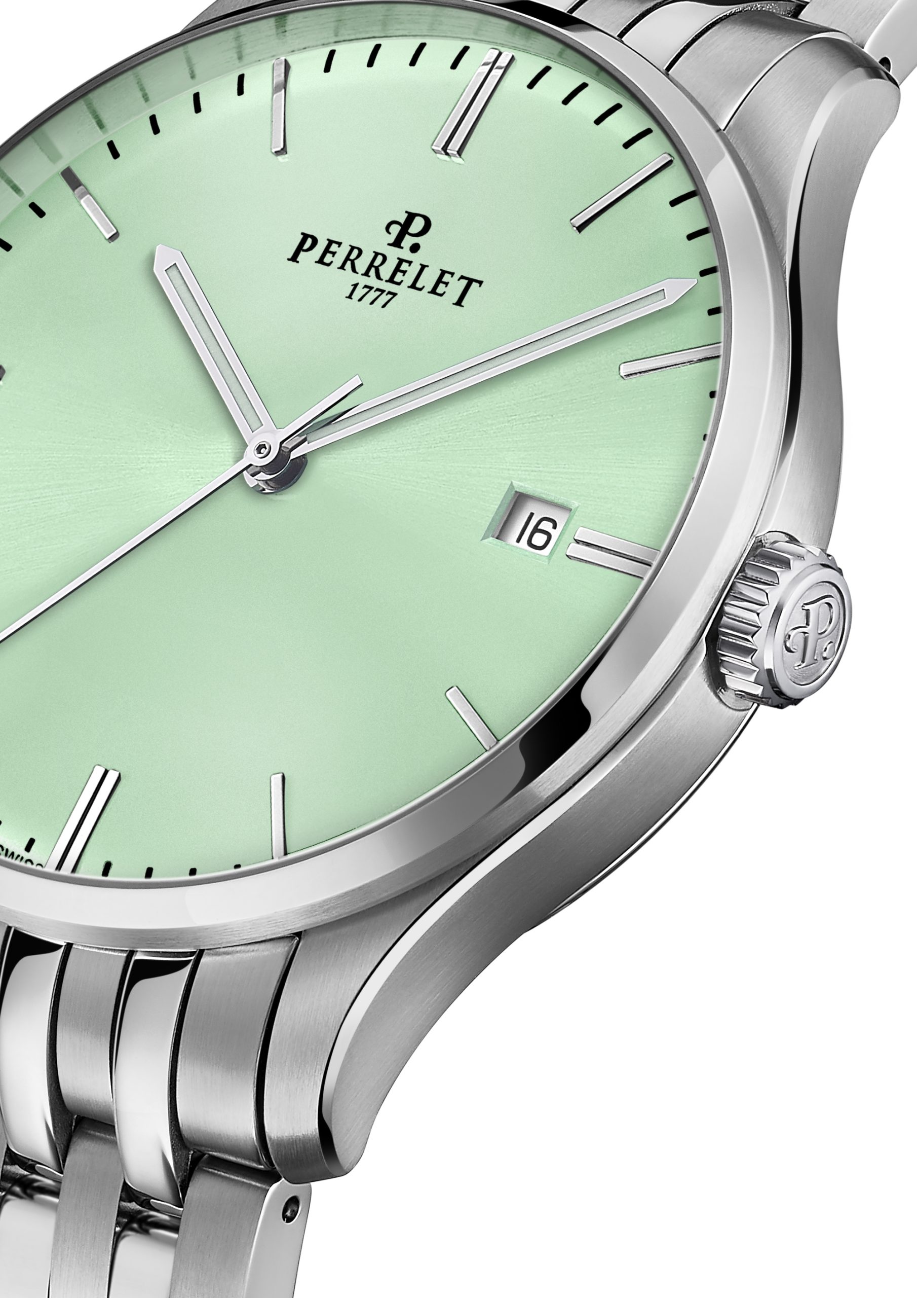 IMG_9086 Perrelet Weekend 3 Hands Green Mint A1300/D 3