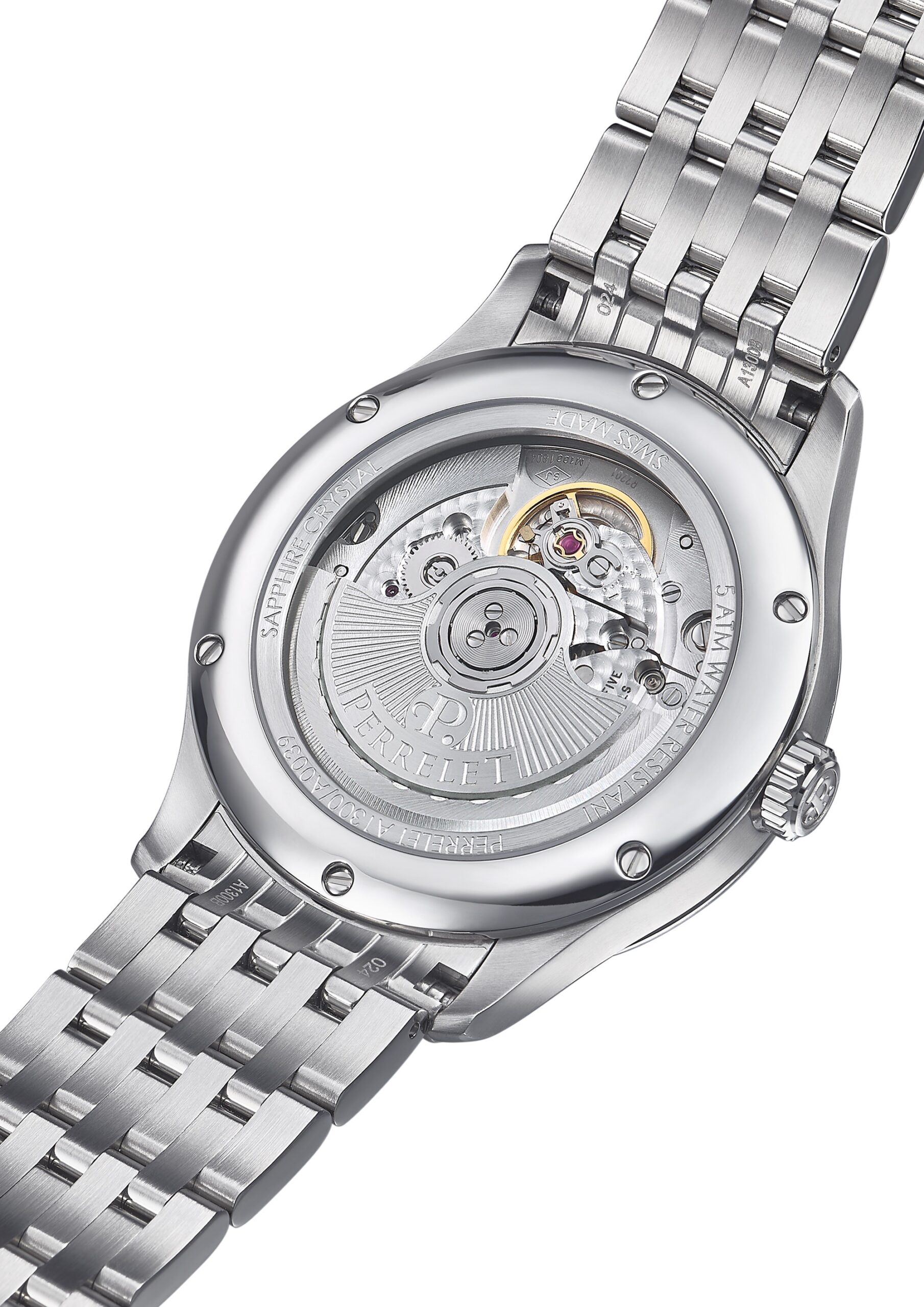 Perrelet Weekend 3 Hands Ice Blue A1300/B 3