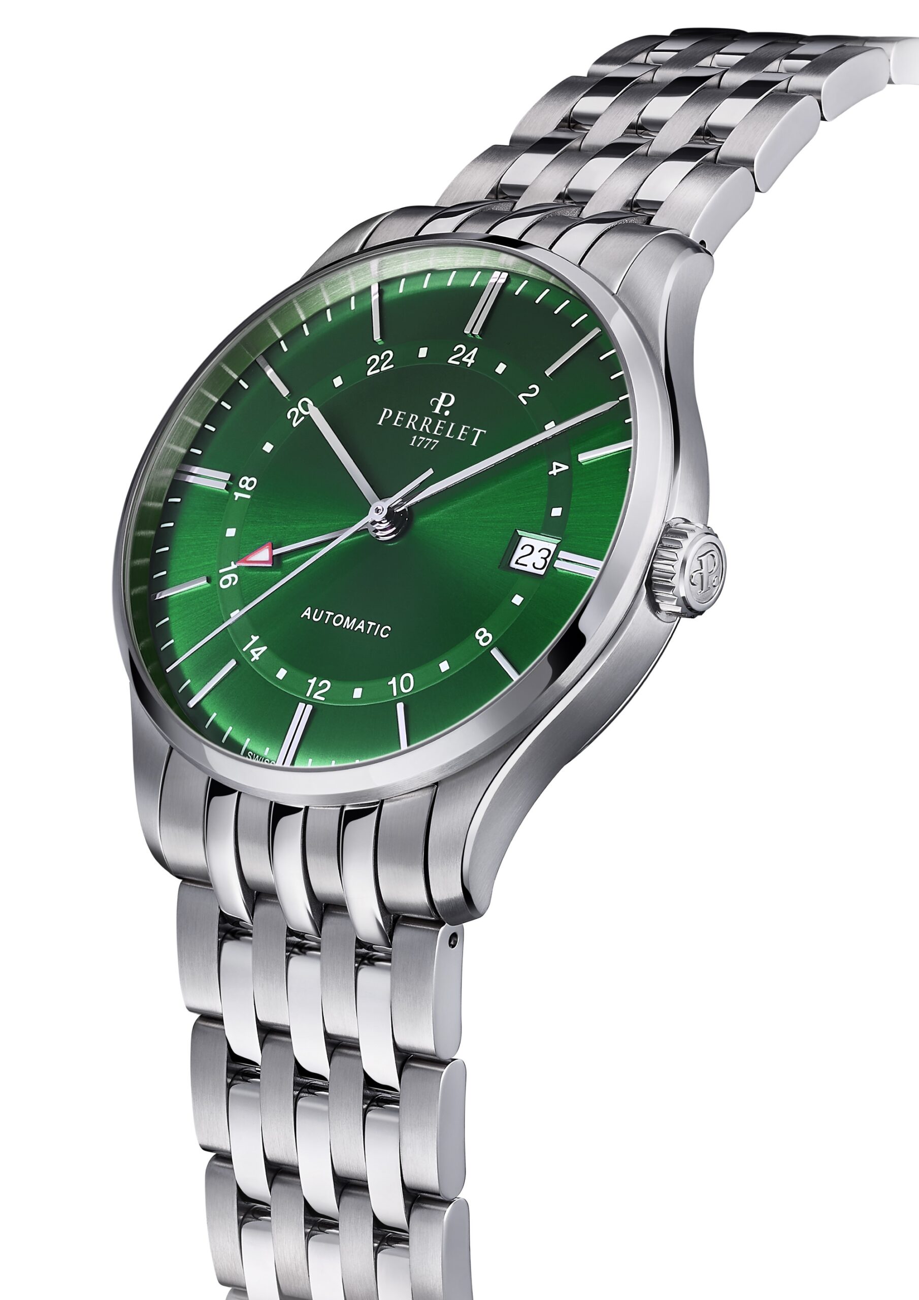 Perrelet Weekend GMT Green A1304/7 3