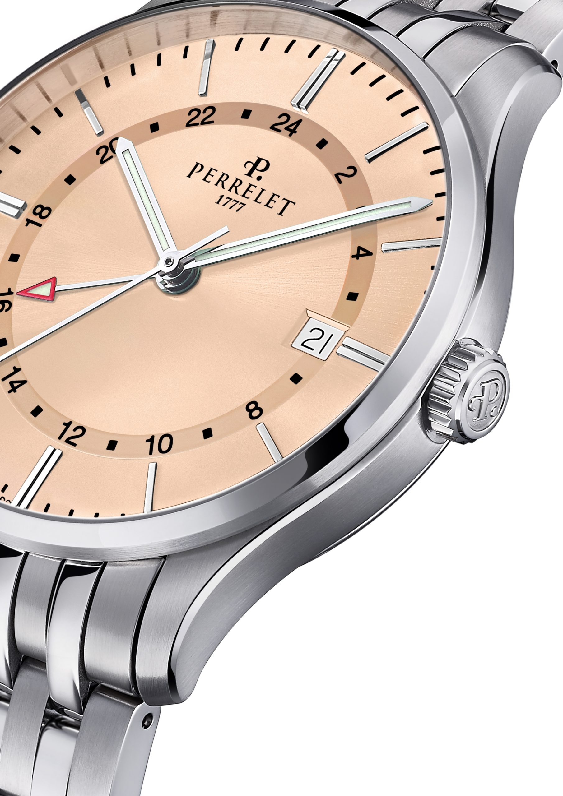 Perrelet Weekend GMT Salmon A1304/D 3